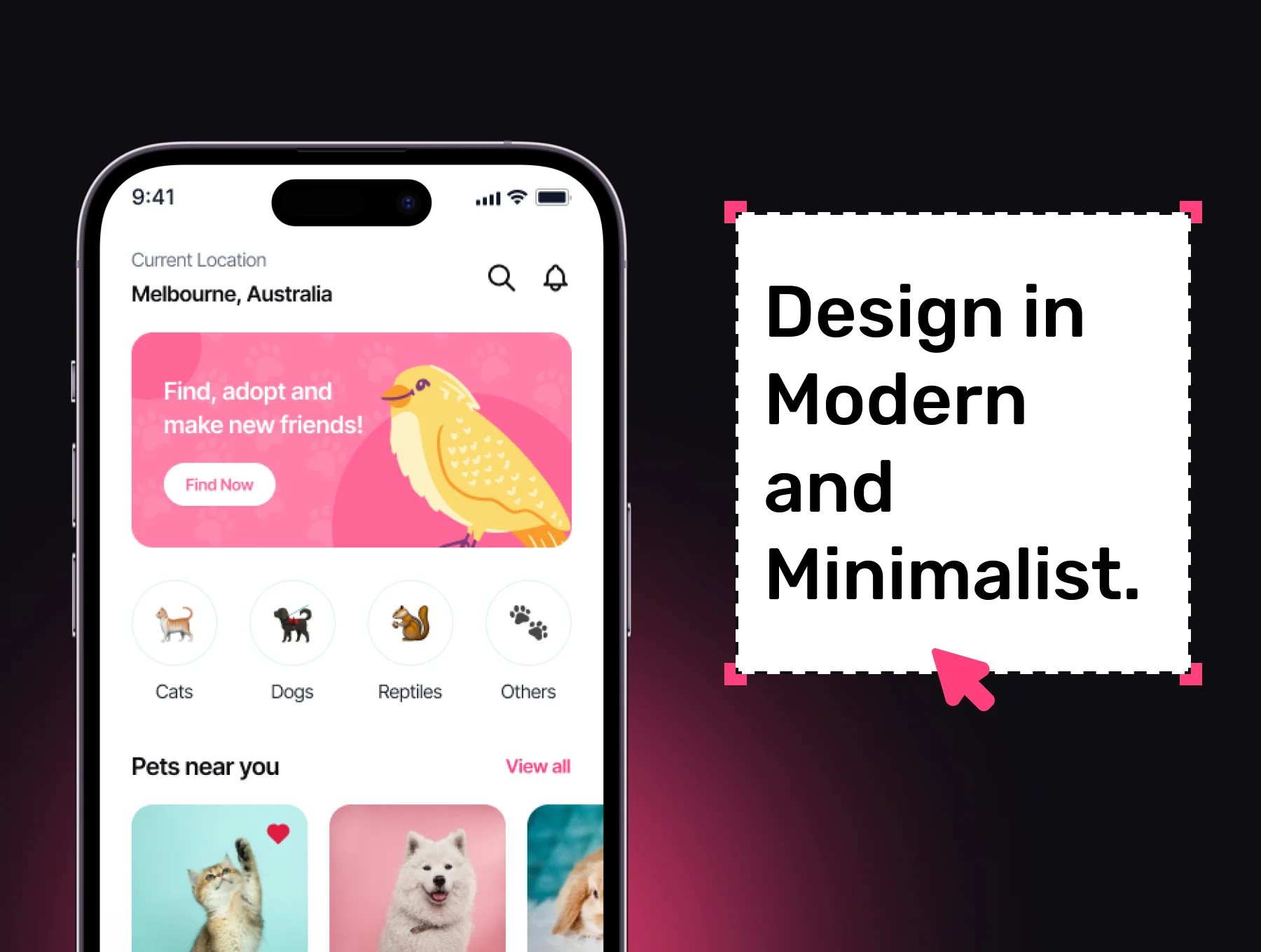 PAWA - Pet Adoption Premium Mobile App UI Kit 5