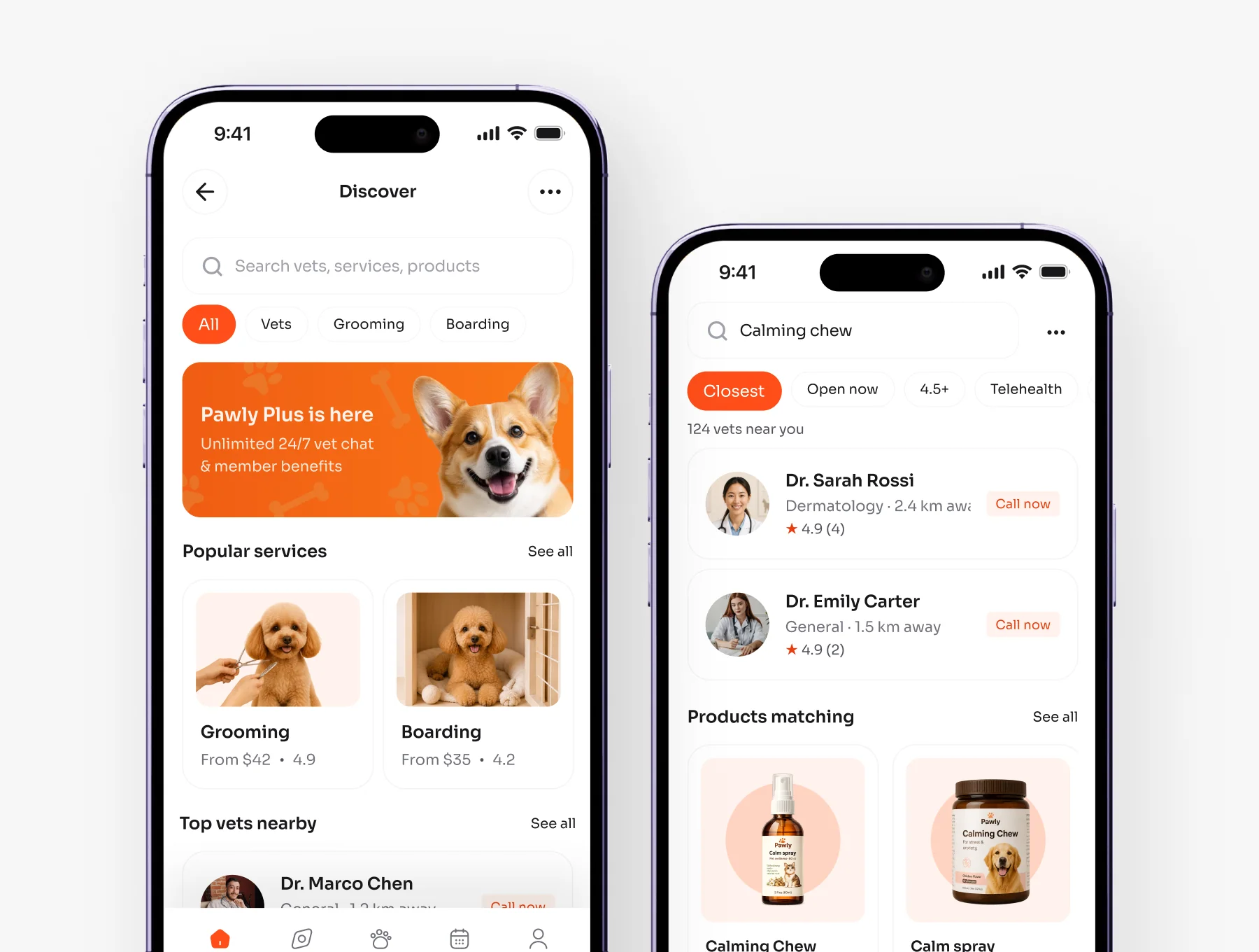 Pawly - Pet Care Mobile App UI Kit 9