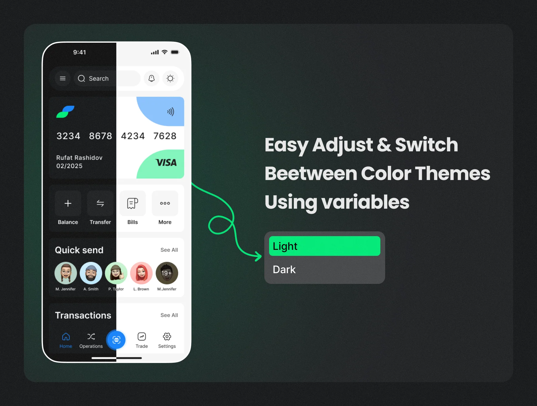 Payabank - Fintech Mobile App UI Kit 3