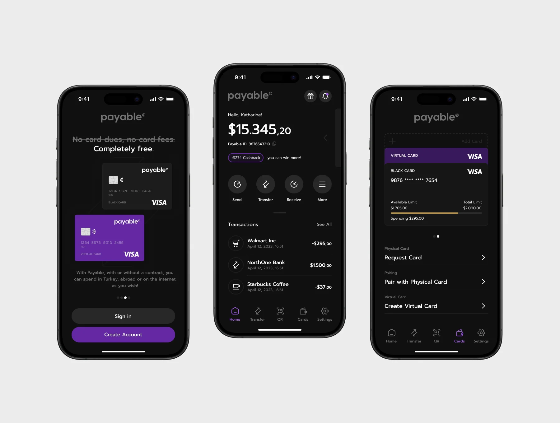 Payable | Finance & Banking Wallet Mobile App 2