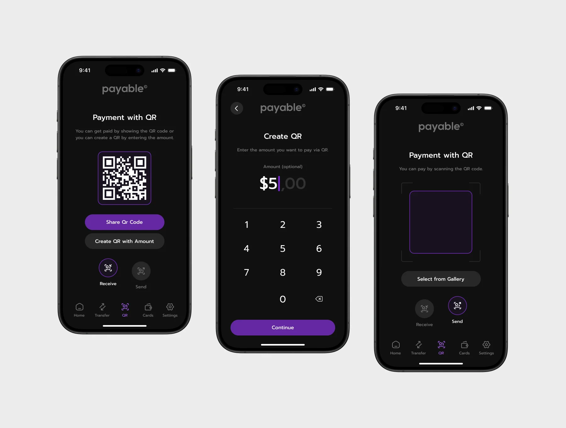 Payable | Finance & Banking Wallet Mobile App 3