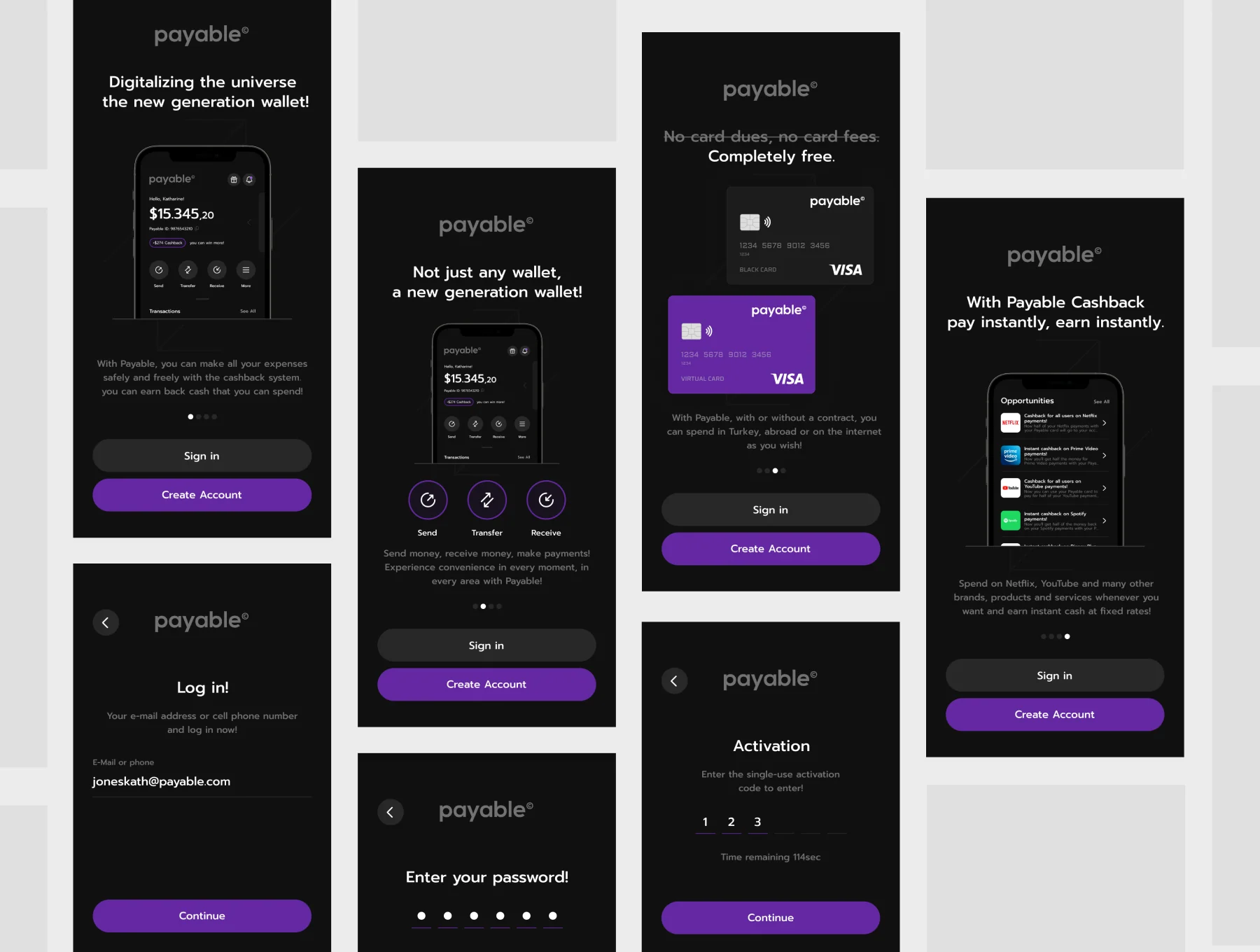 Payable | Finance & Banking Wallet Mobile App 4
