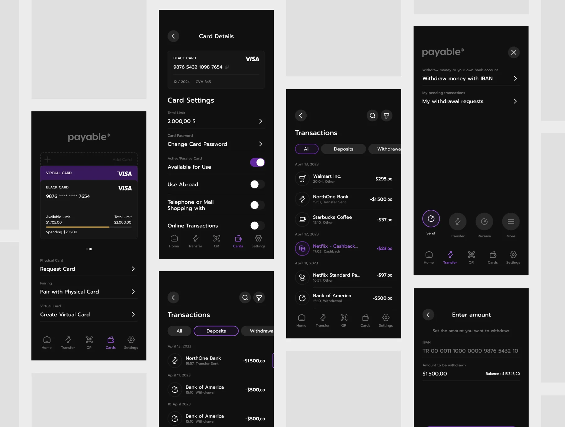 Payable | Finance & Banking Wallet Mobile App 6