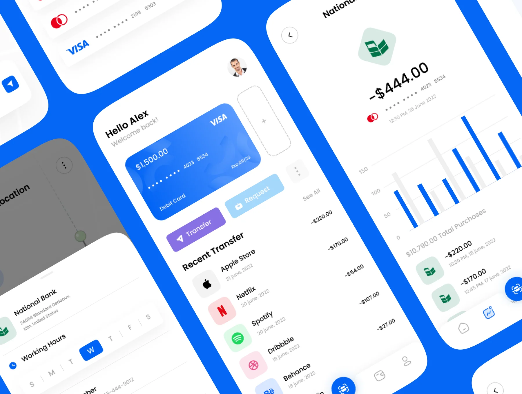 Paybank - Mobile Banking App UI Kit 6