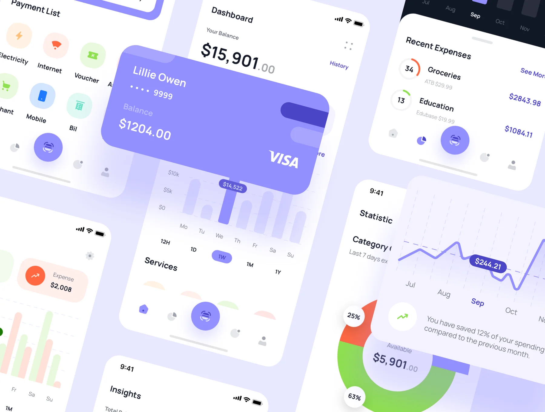 Paybase - Finance App UI Kits 3
