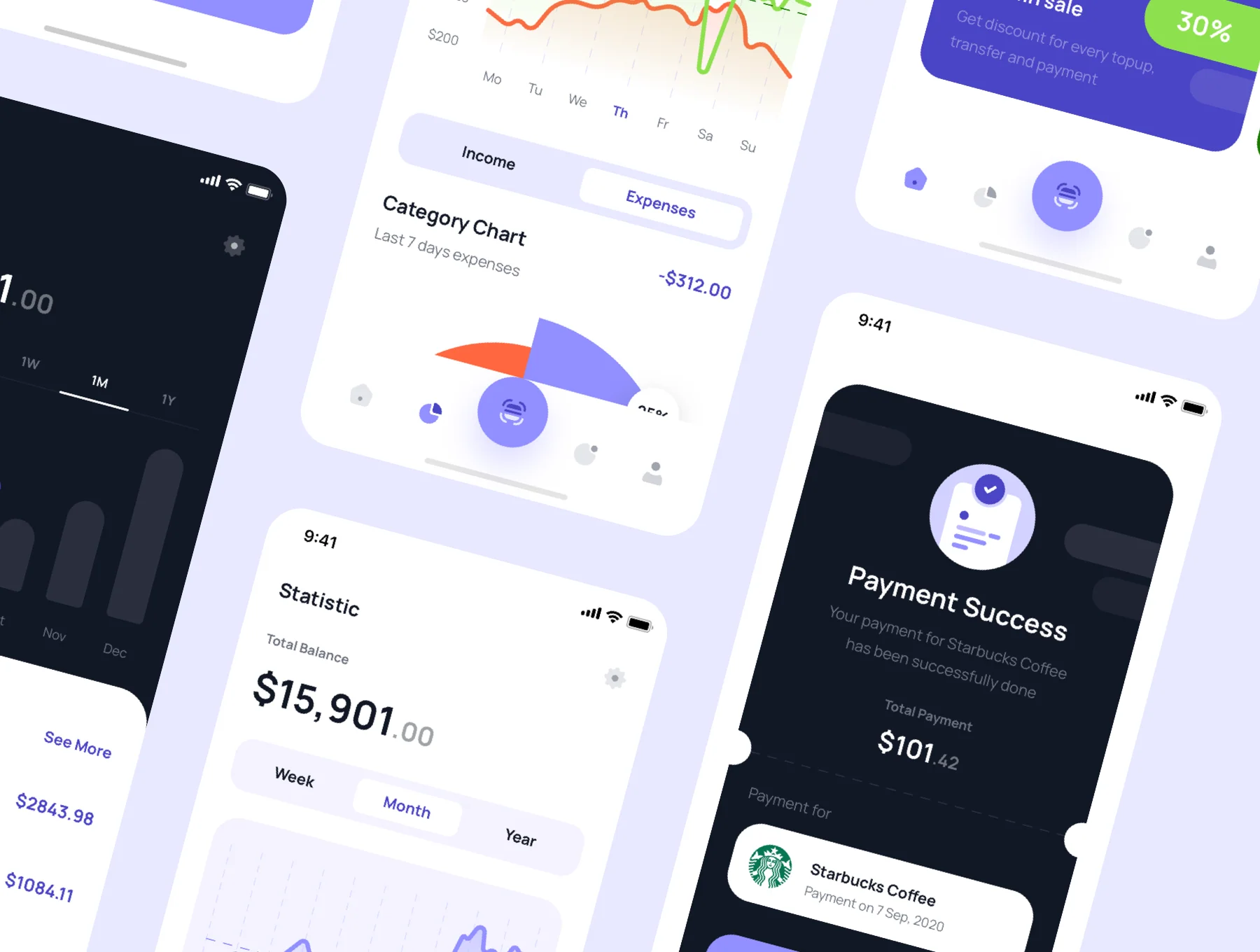 Paybase - Finance App UI Kits 8