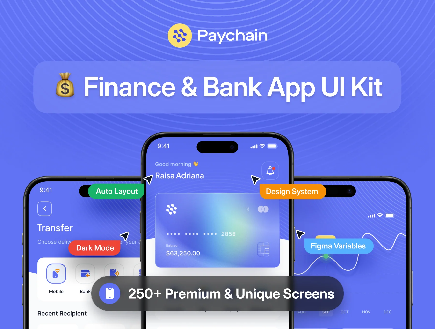 Paychain - Finance & Bank App UI Kit