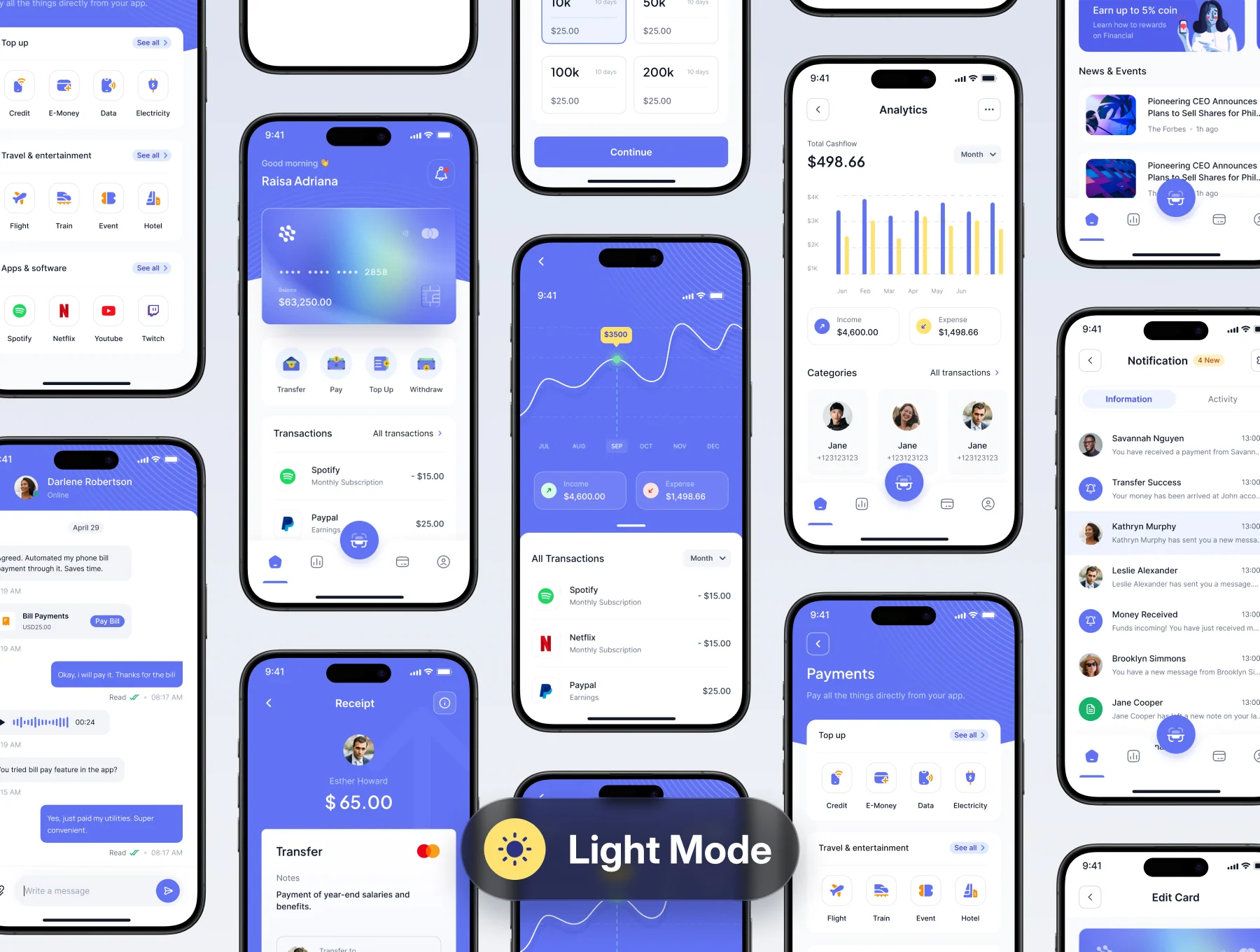 Paychain - Finance & Bank App UI Kit 2