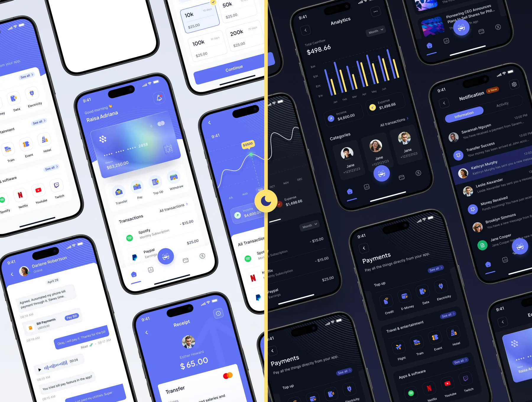 Paychain - Finance & Bank App UI Kit 4