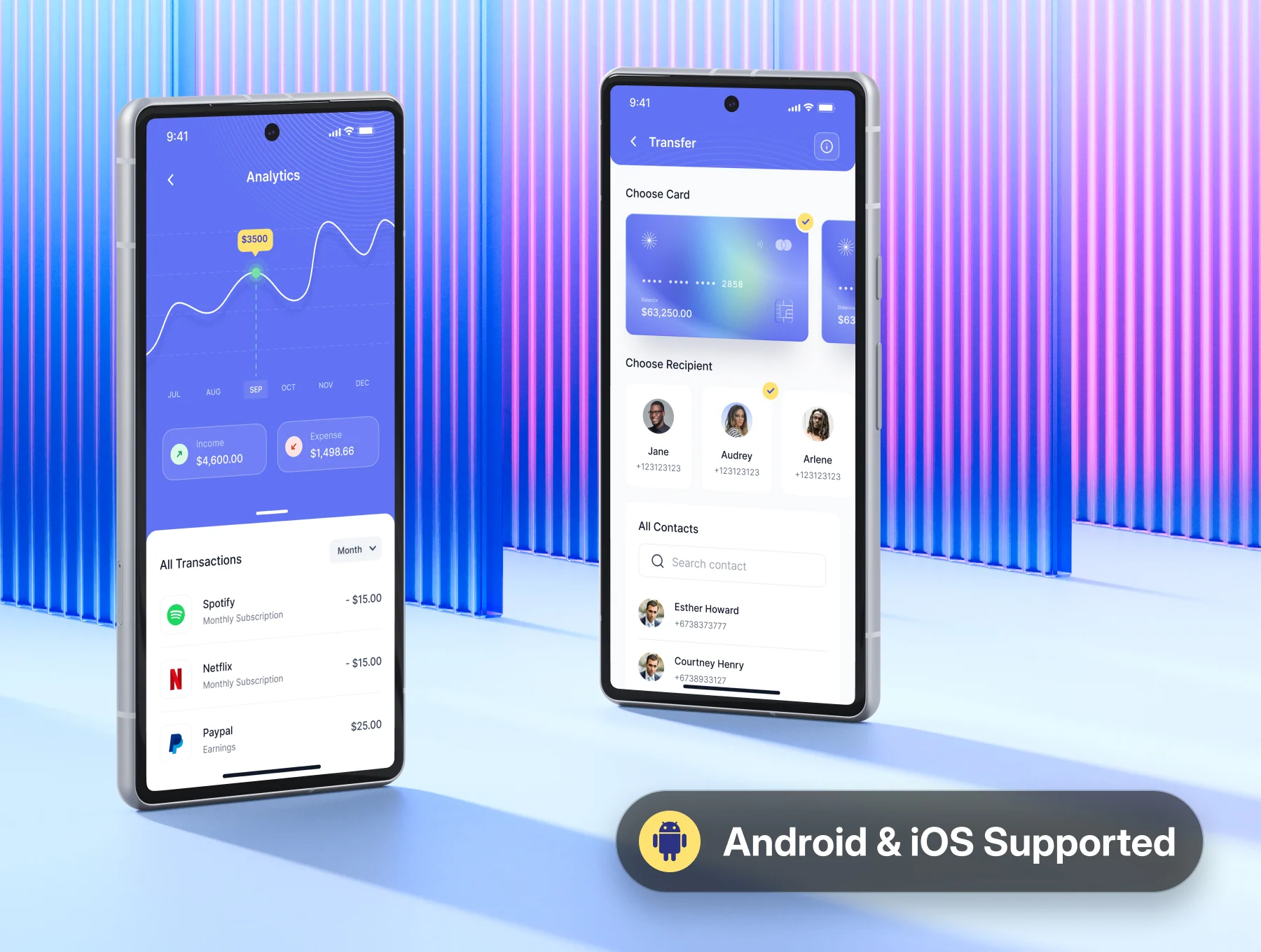 Paychain - Finance & Bank App UI Kit 6