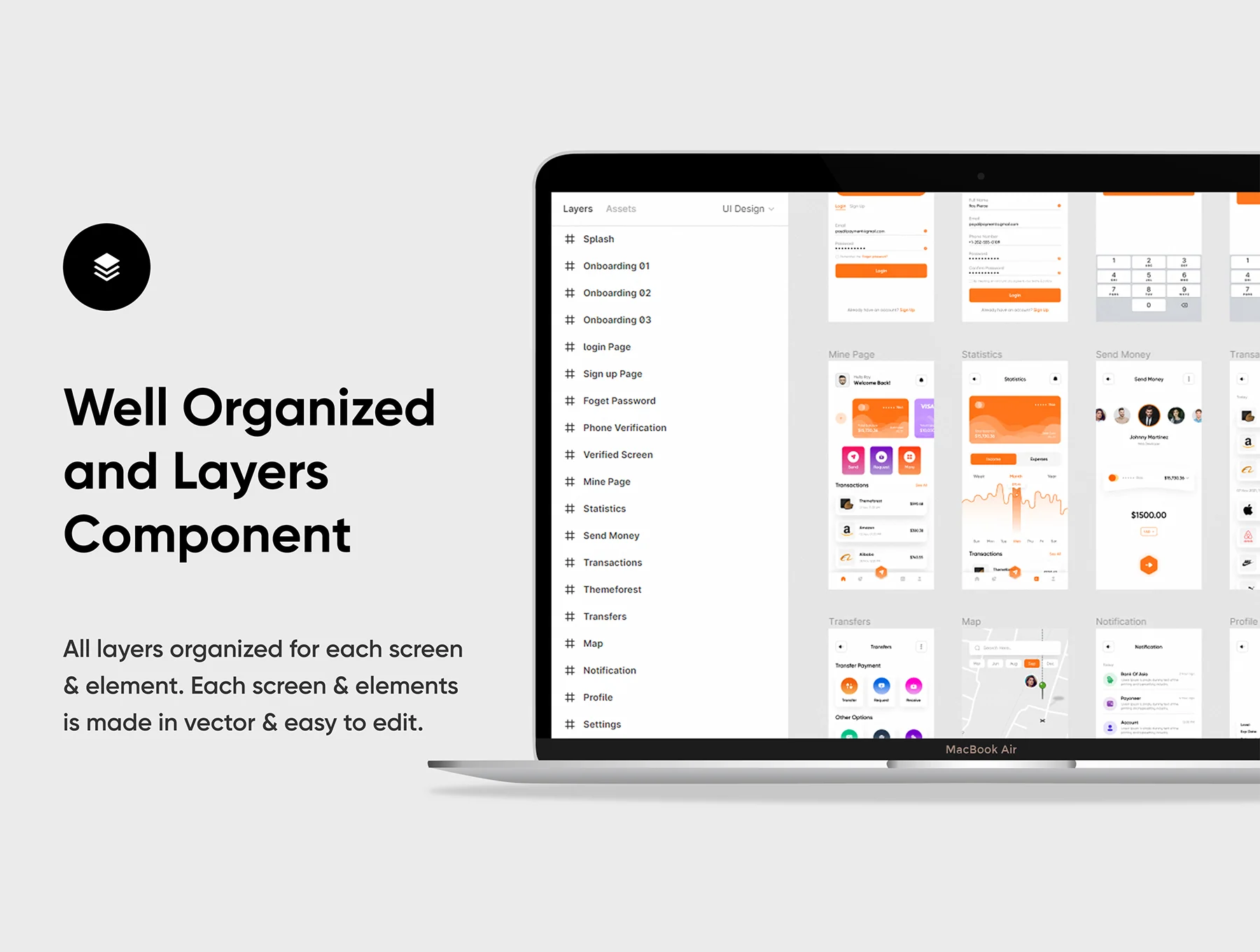 Paydil - Mobile banking app UI kit 4