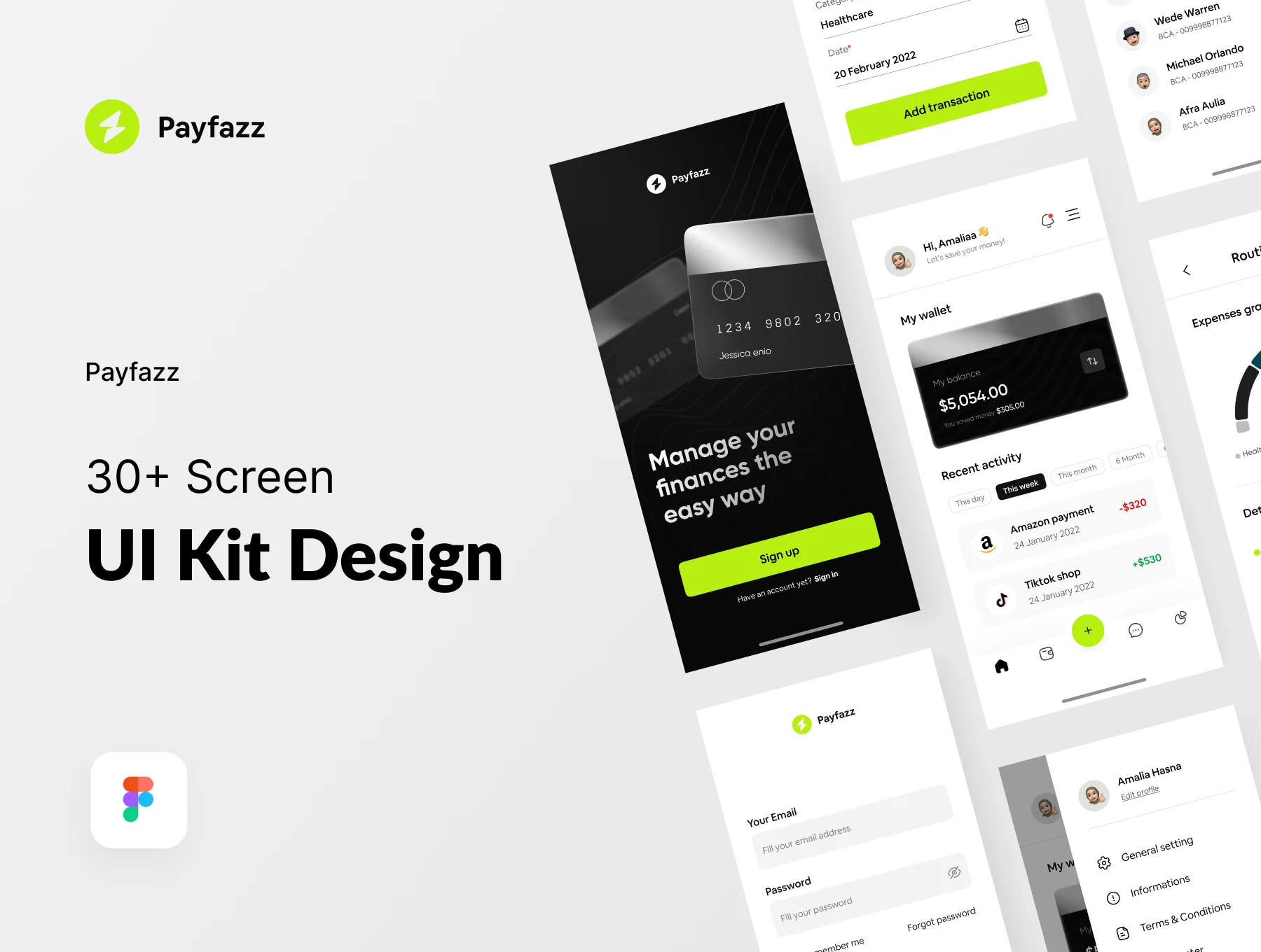 Payfazz - Money Manager UI KIT