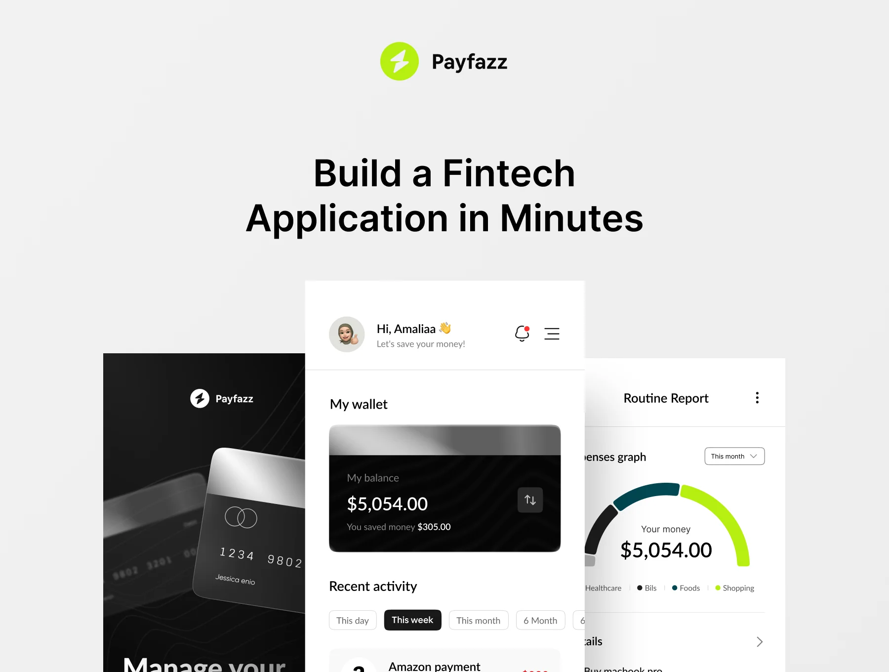 Payfazz - Money Manager UI KIT 3