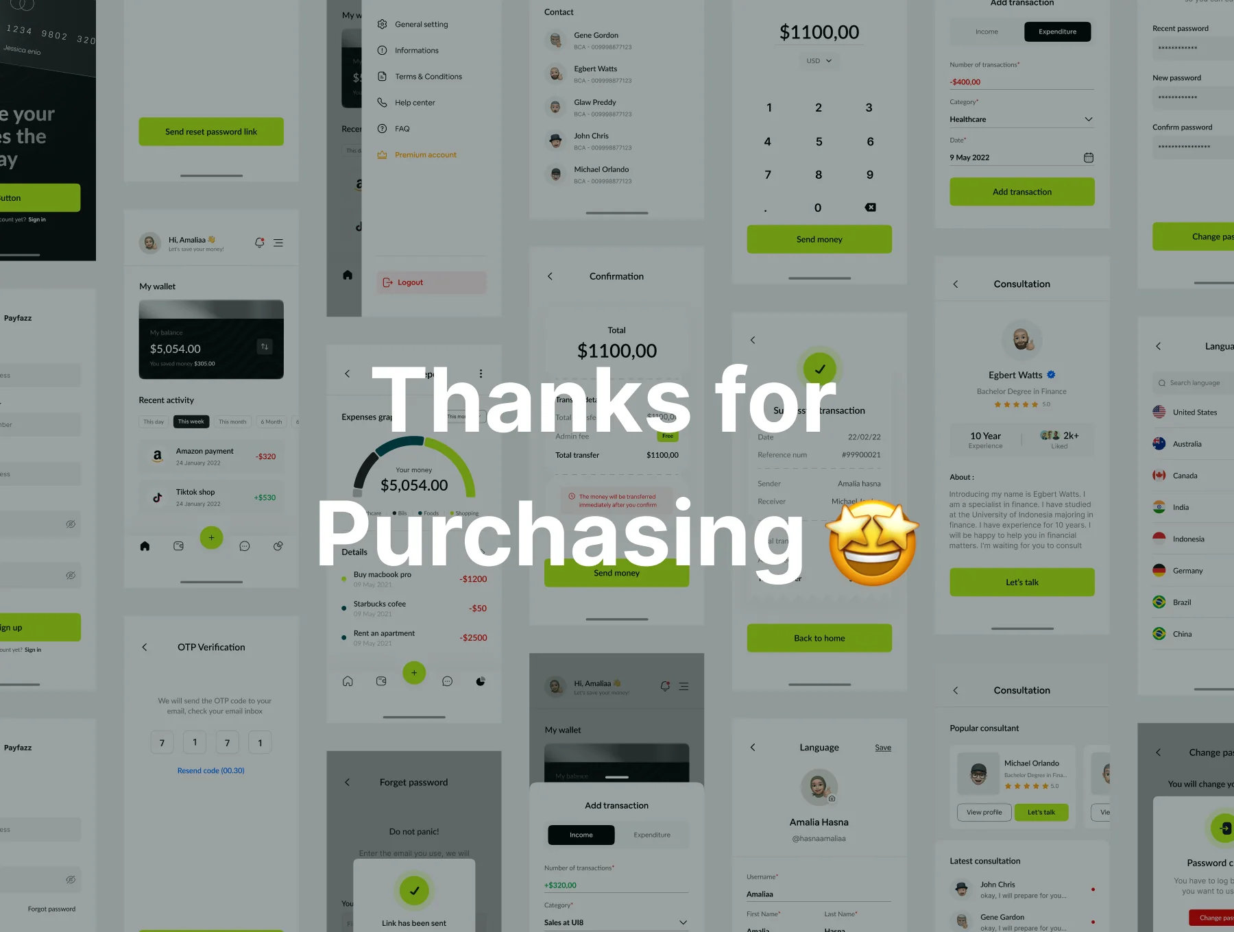 Payfazz - Money Manager UI KIT 6