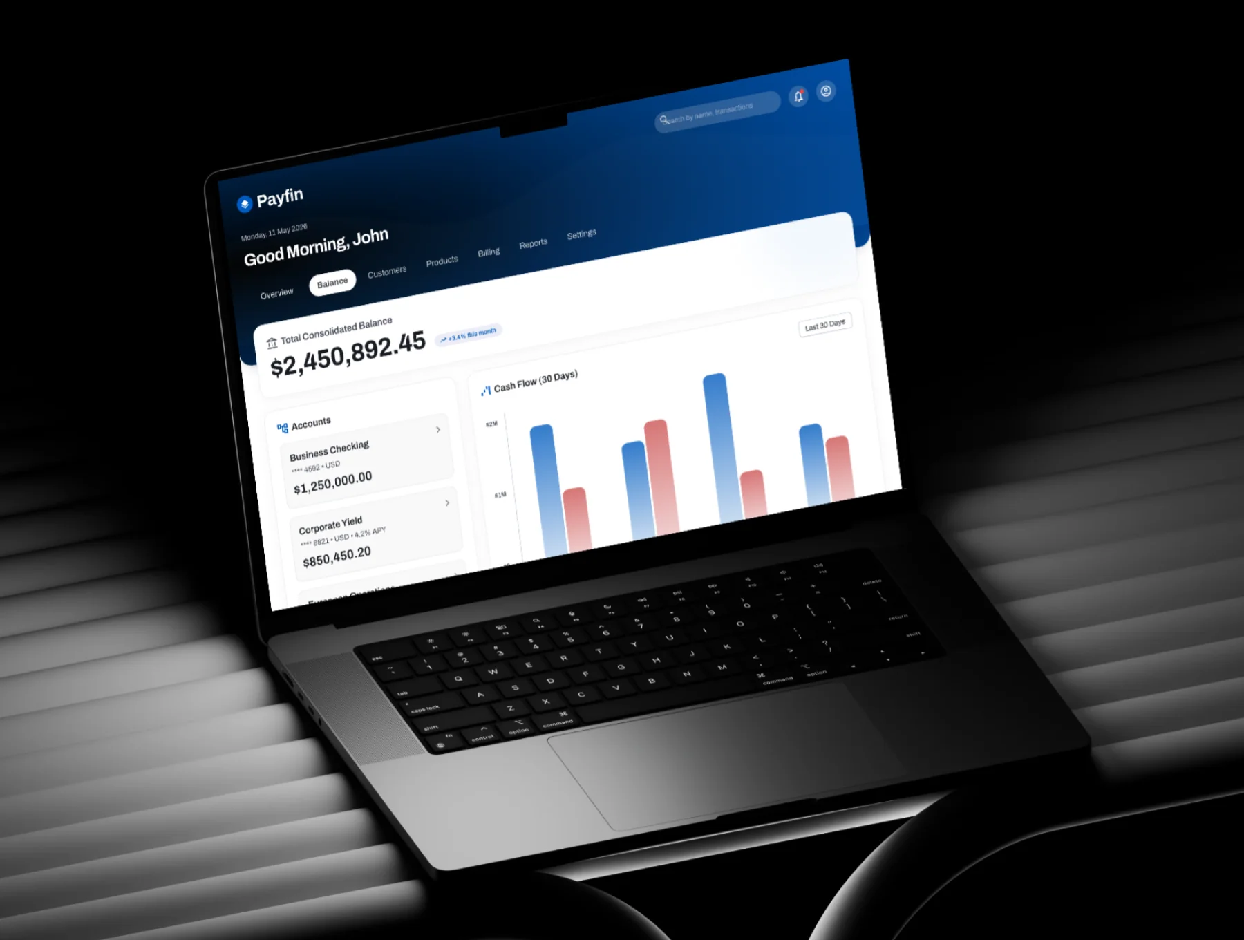 Payfin - Finance Management Dashboard UI Kit
