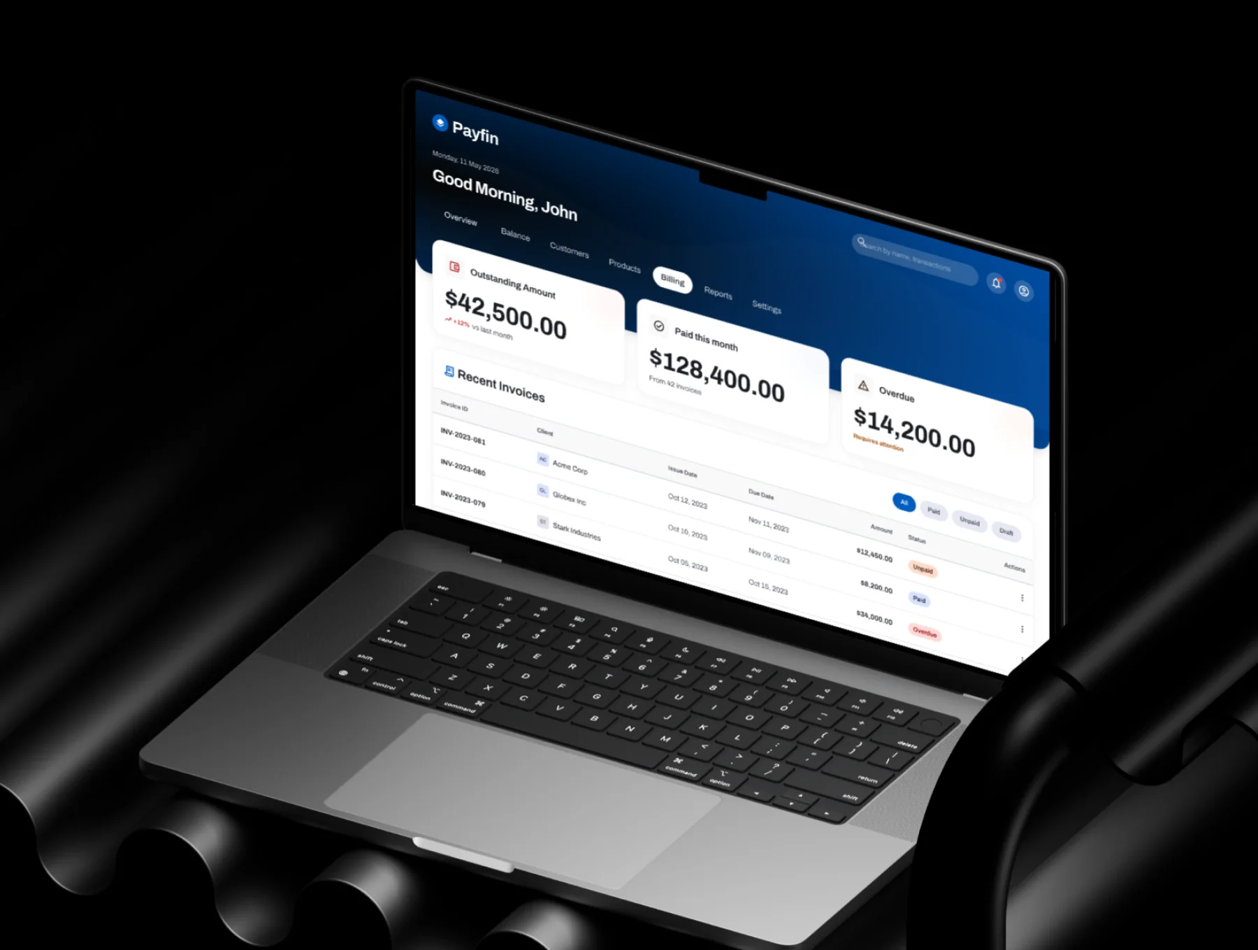 Payfin - Finance Management Dashboard UI Kit 2