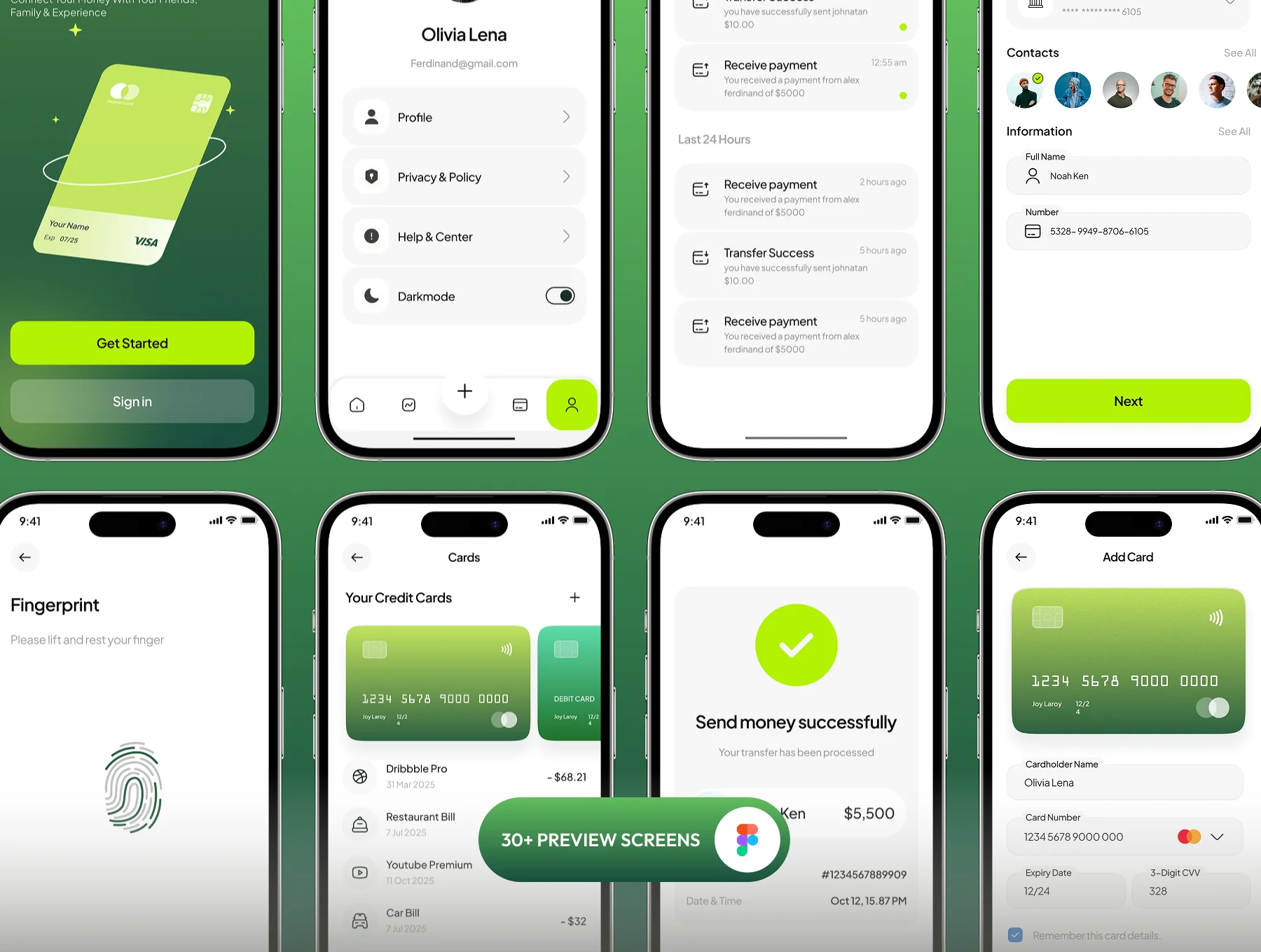 Payhu - Finance Mobile App UI Kit 2