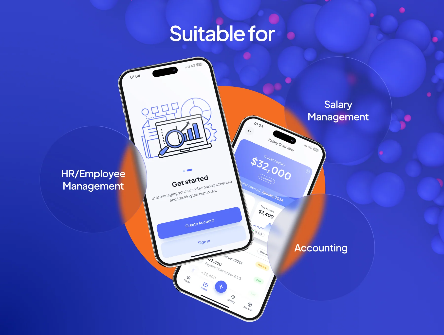 PayJo Salary Management App UI Kit 3