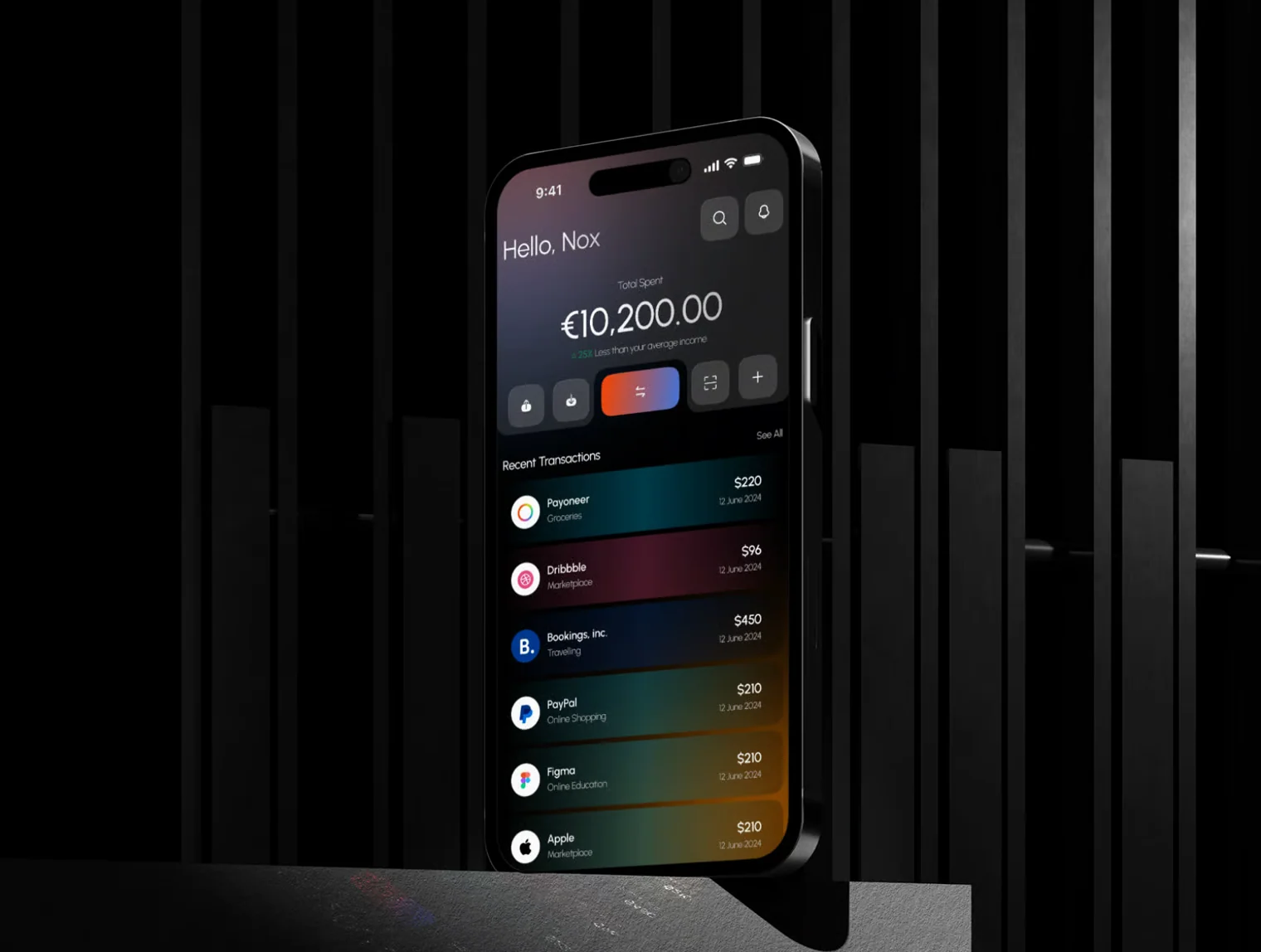 Paylon - Finance App UI Kit 3