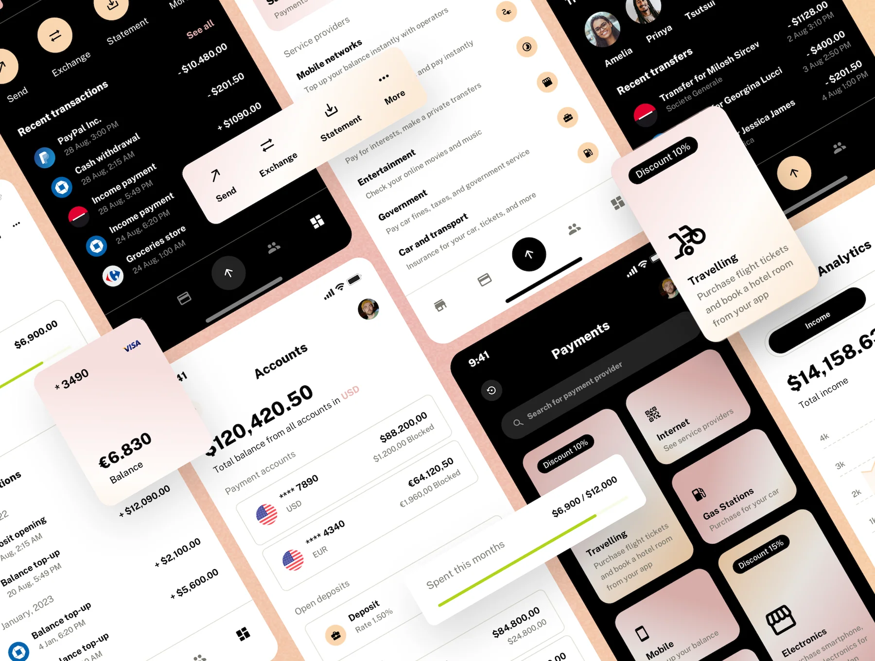 PayLoo -  UI kit for Finance Mobile Apps 2