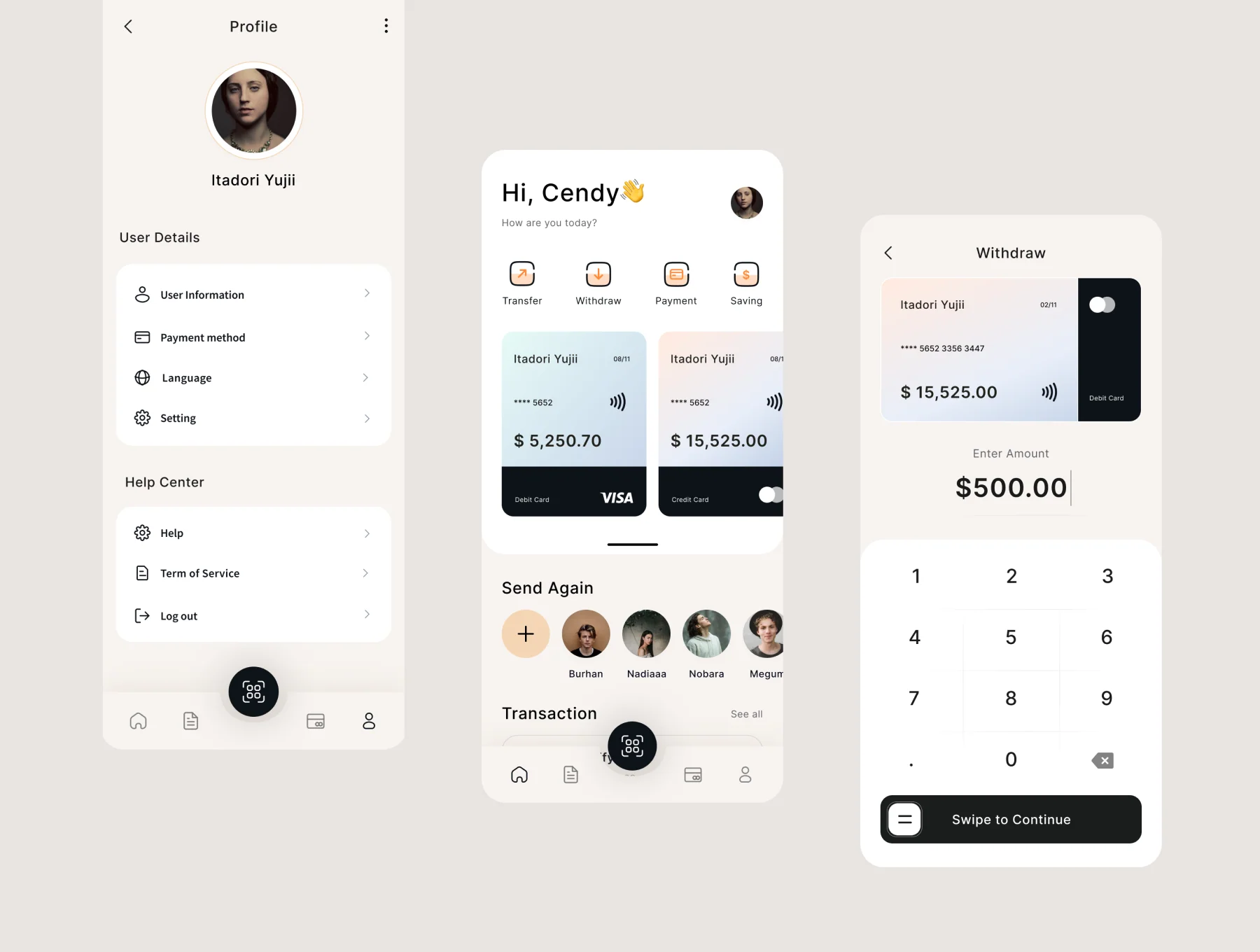 Payment App UI KIT / Fintech 3