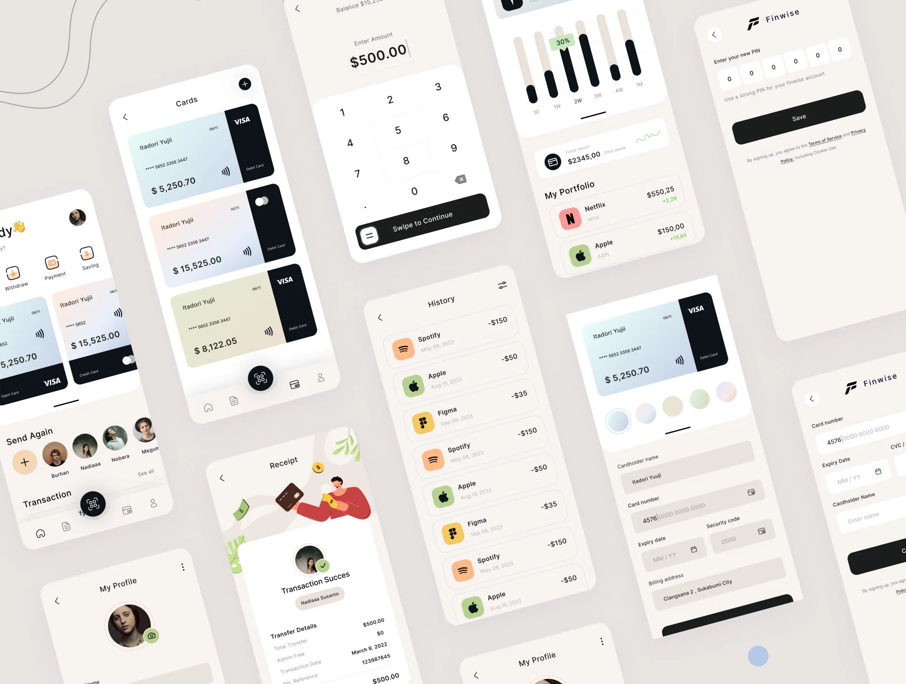Payment App UI KIT / Fintech 4