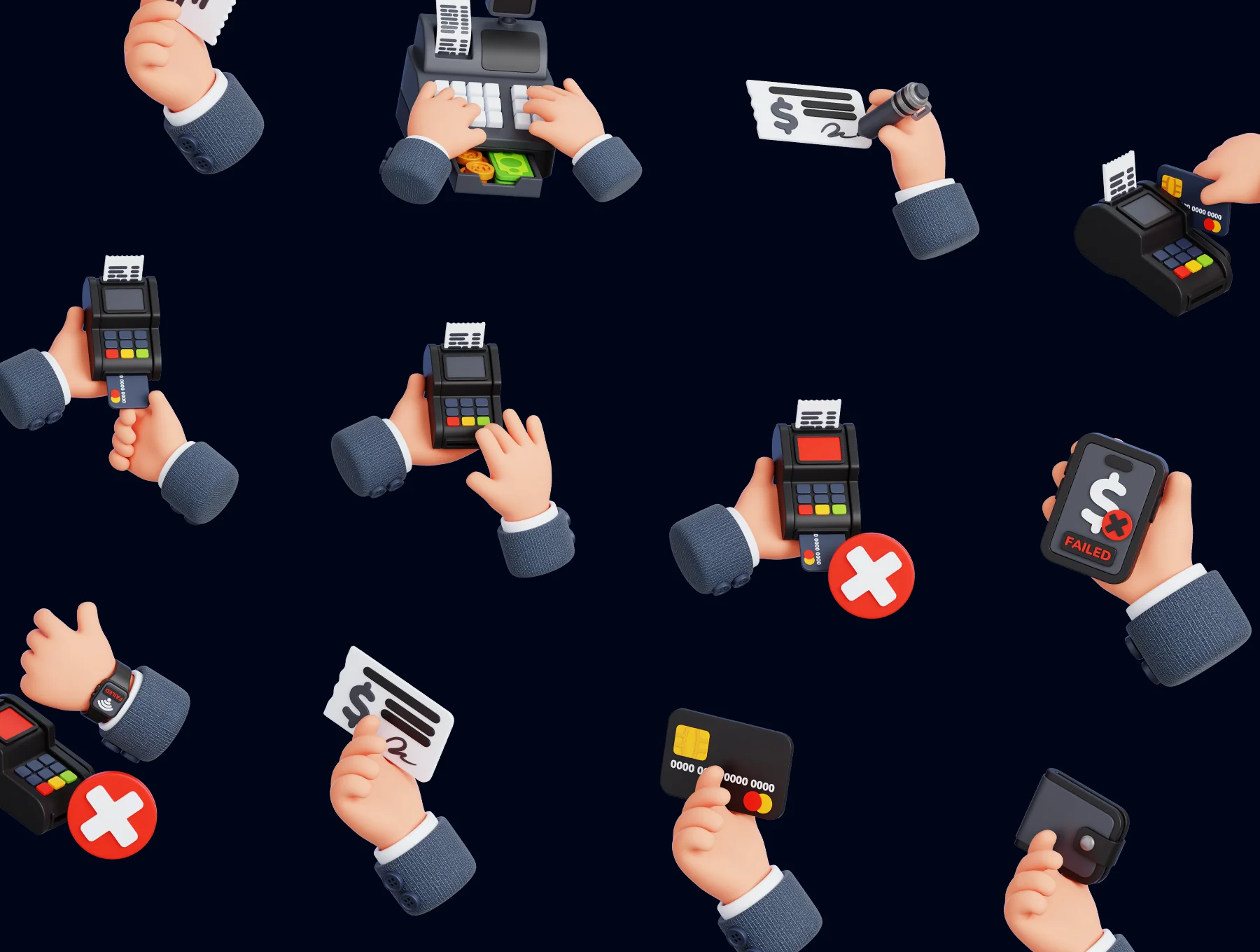 Payment Hand Gestures 5