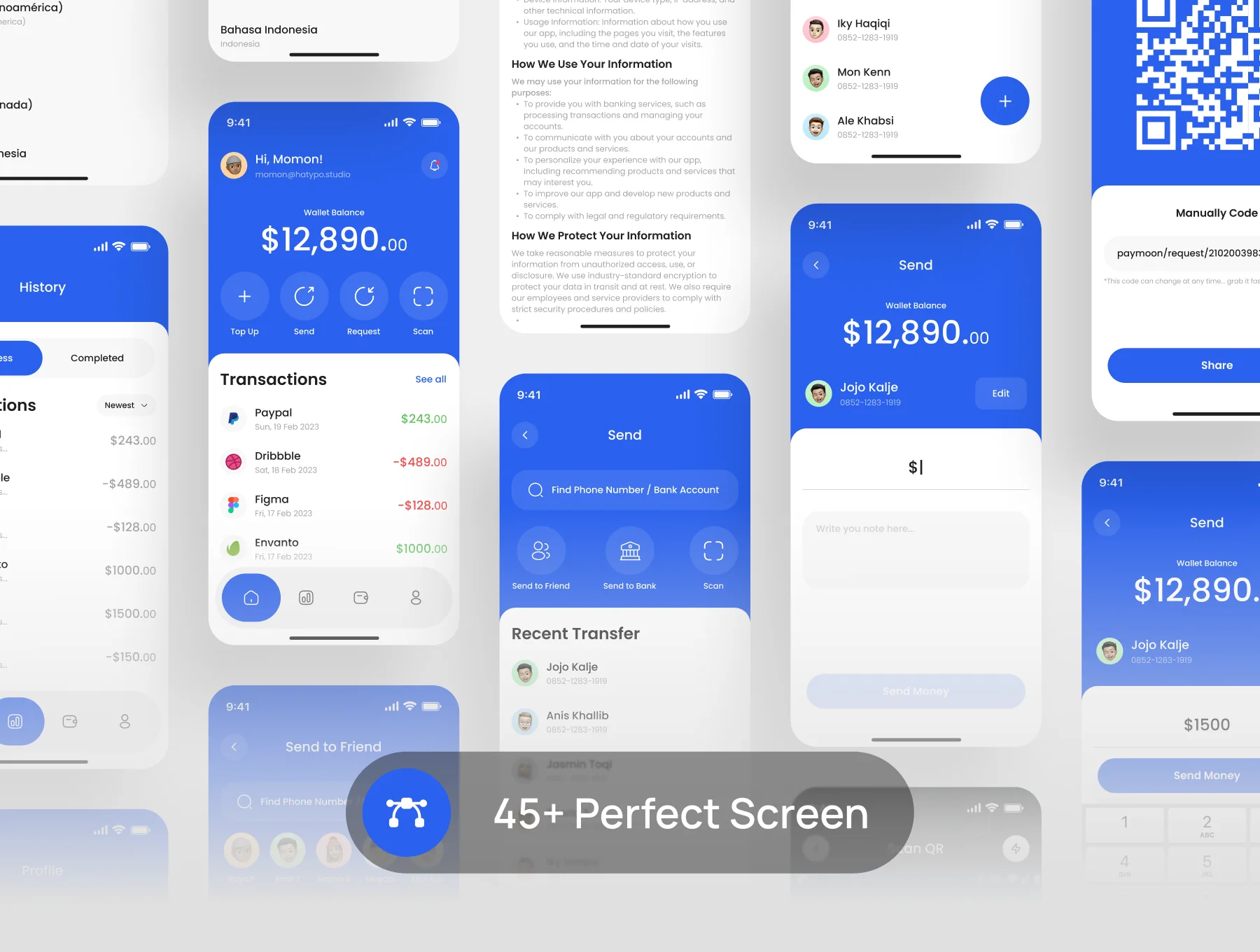 Paymoon - Finance App UI KIT 7