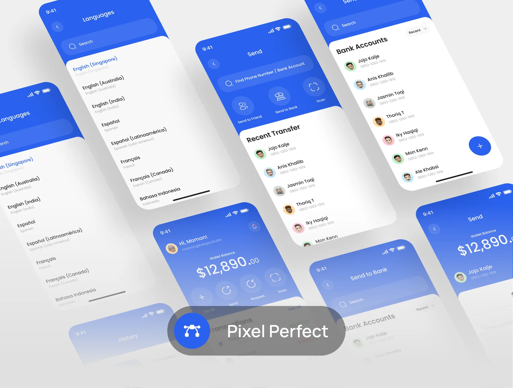 Paymoon - Finance App UI KIT 8