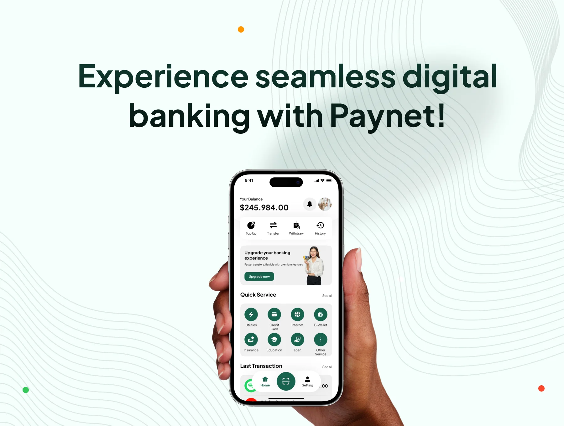 Paynet - Essential Digital Banking  App UI Kit 8