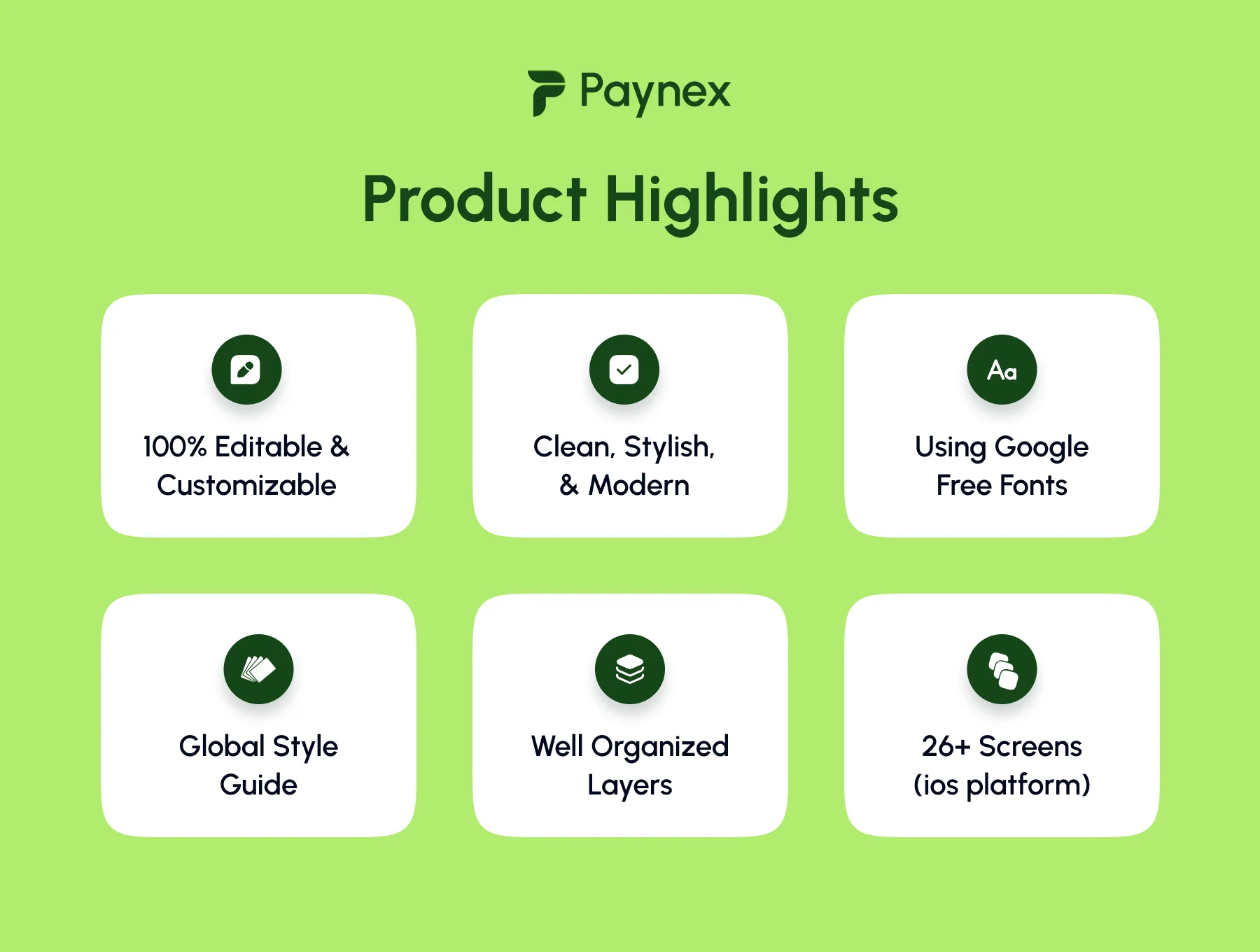 Paynex - Finance Mobile App UI KIT 2