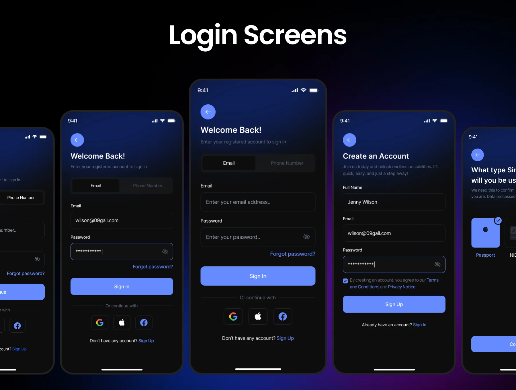 Paynex Fintech Mobile App UI kit 4