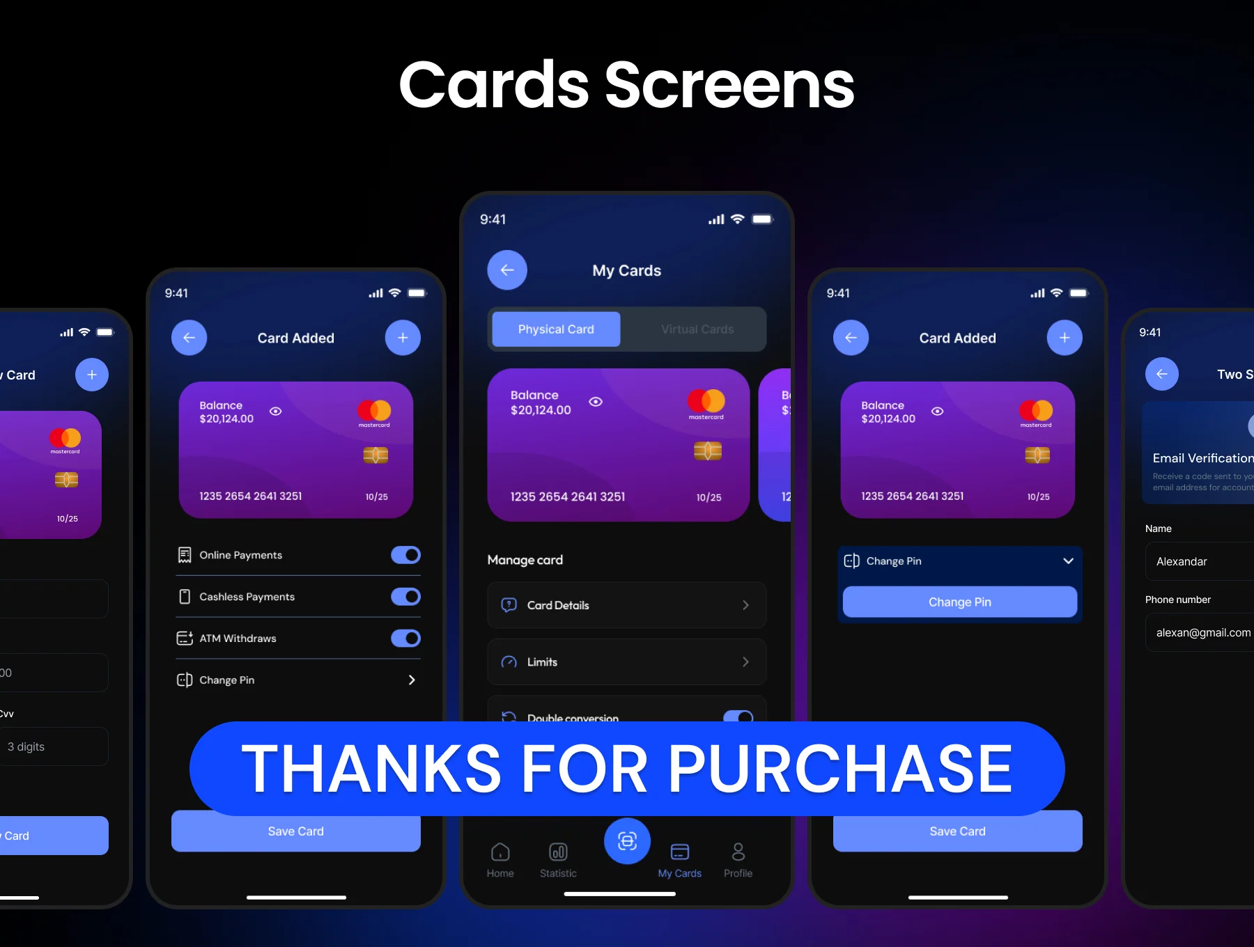 Paynex Fintech Mobile App UI kit 8