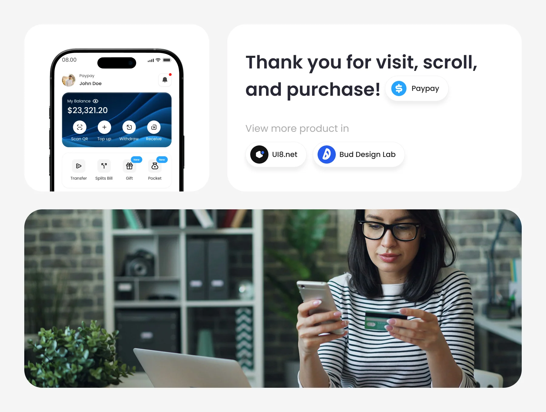Paypay - Digital Wallet App UI Kit 8