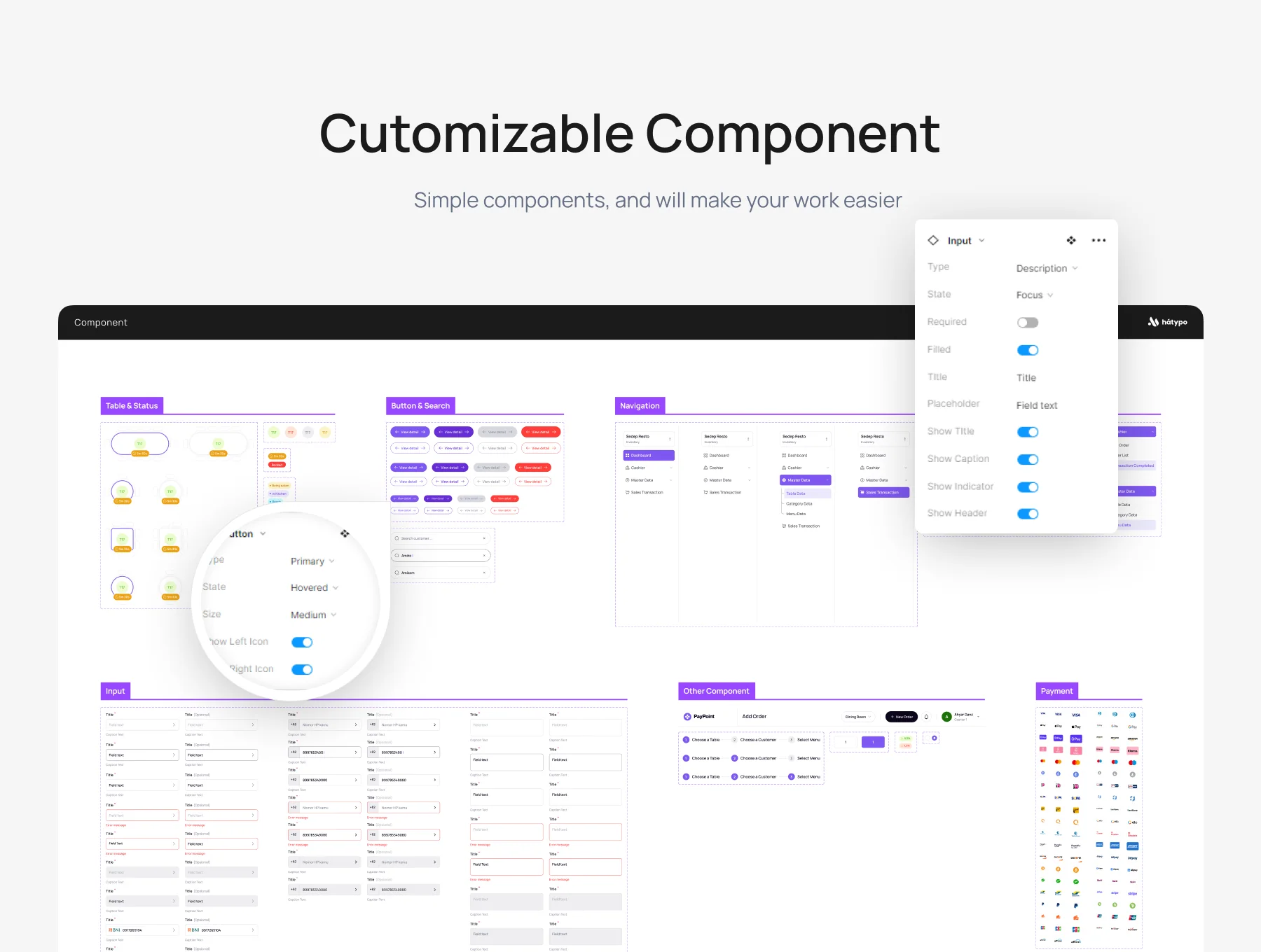 PayPoint - Point of Sales Dashboard UI KIT 4