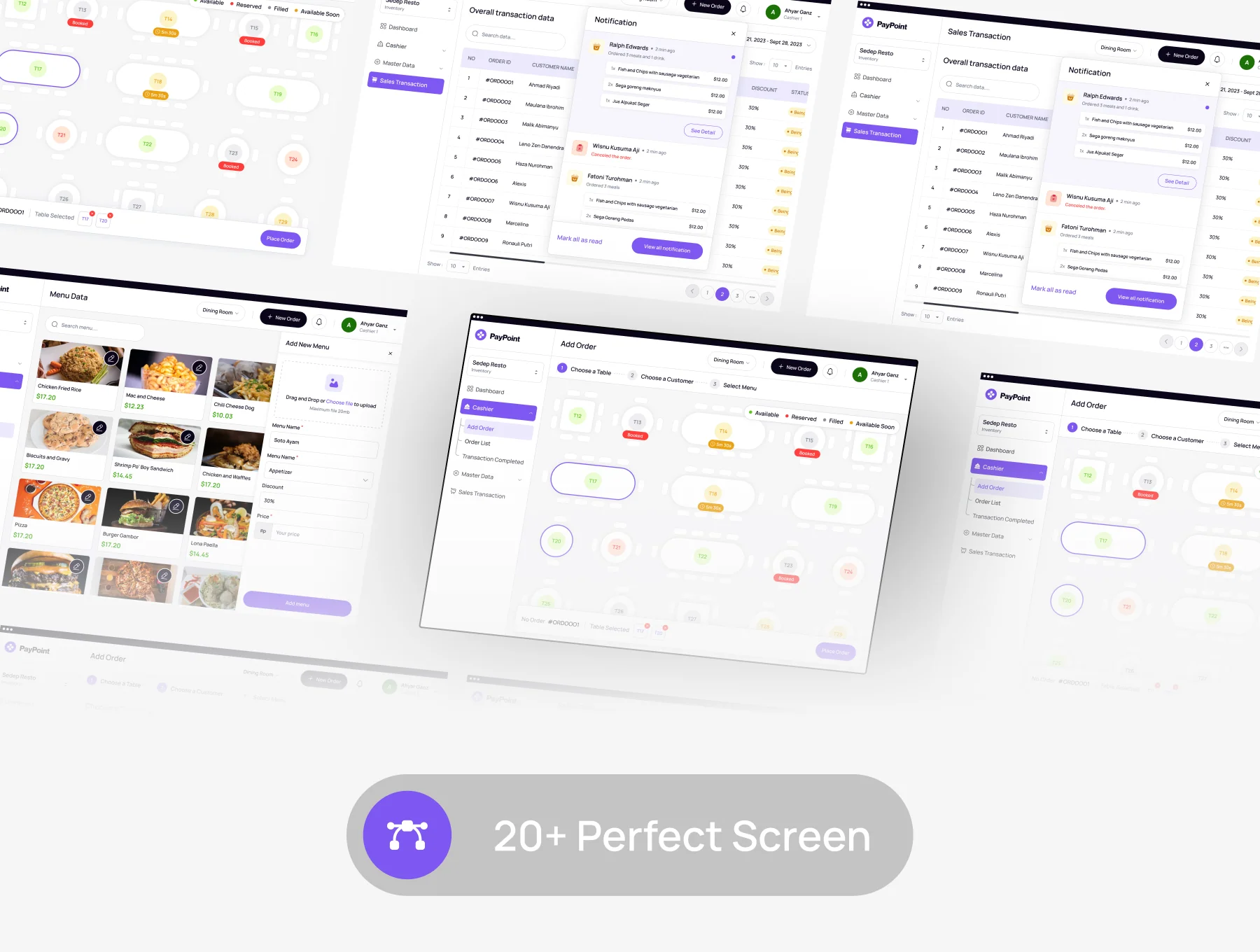 PayPoint - Point of Sales Dashboard UI KIT 5