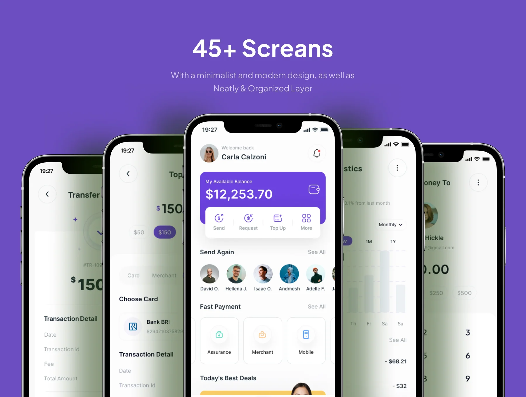Paypro - Finance Apps IOS UI Kit 3
