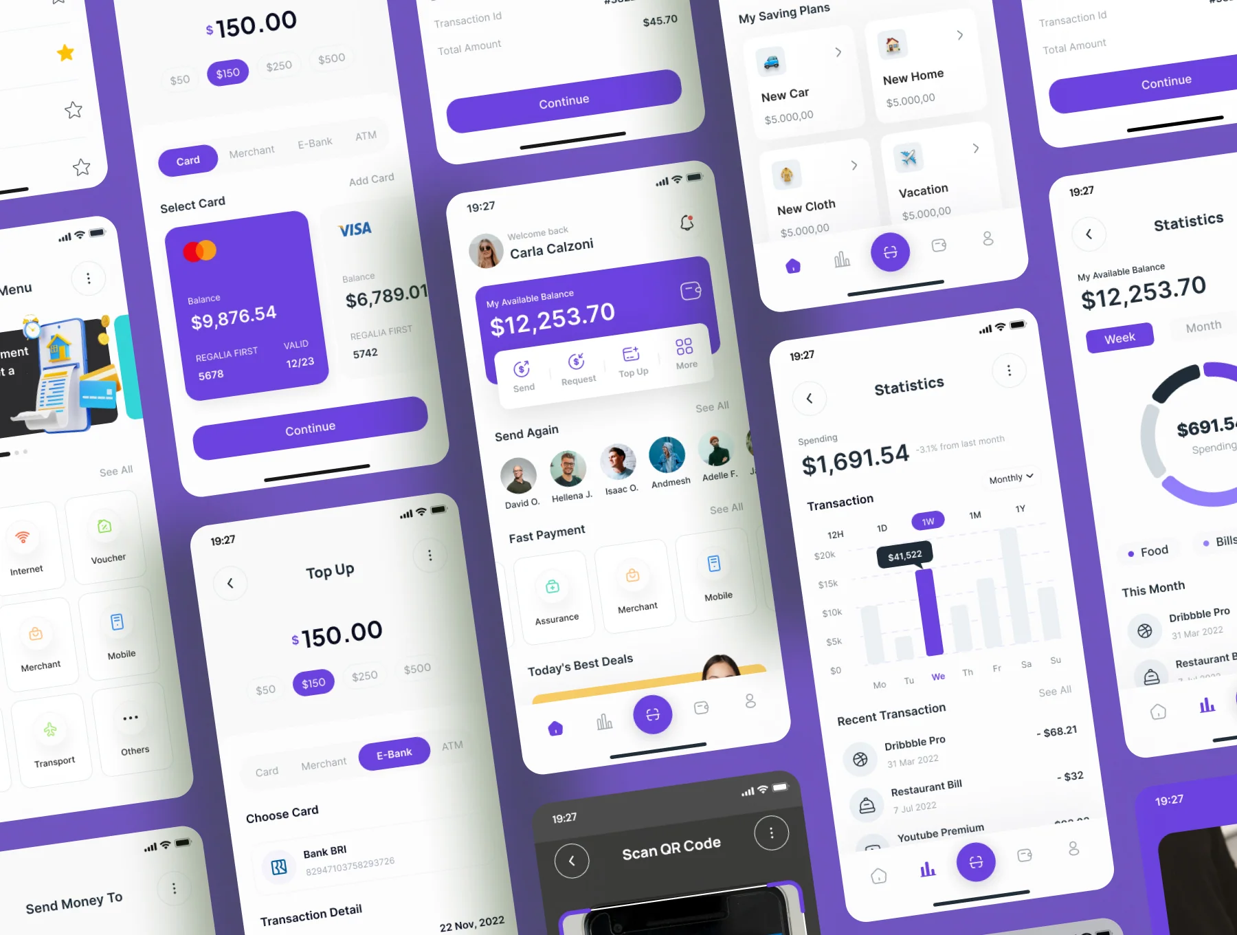 Paypro - Finance Apps IOS UI Kit 5