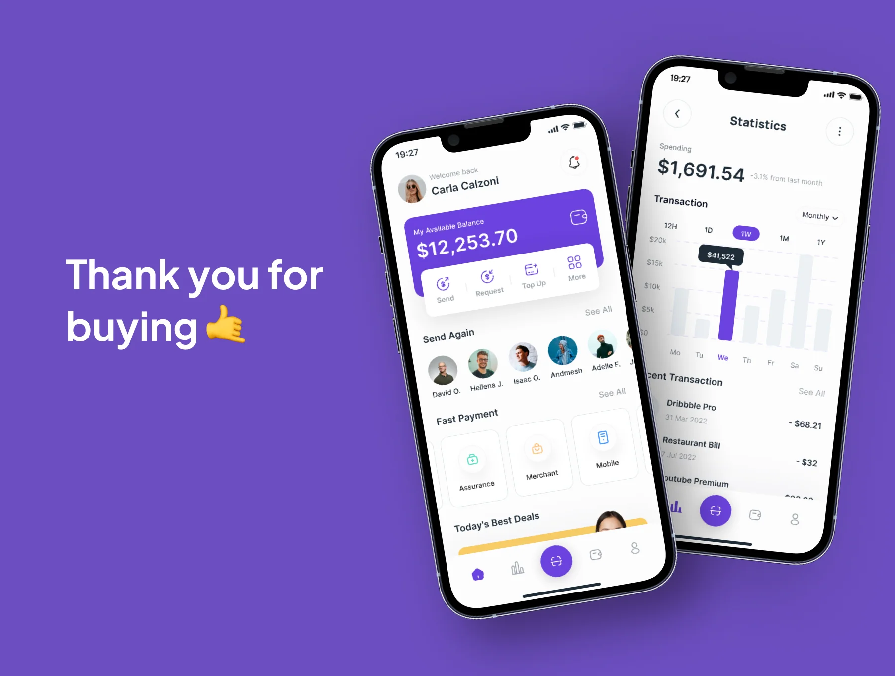 Paypro - Finance Apps IOS UI Kit 6