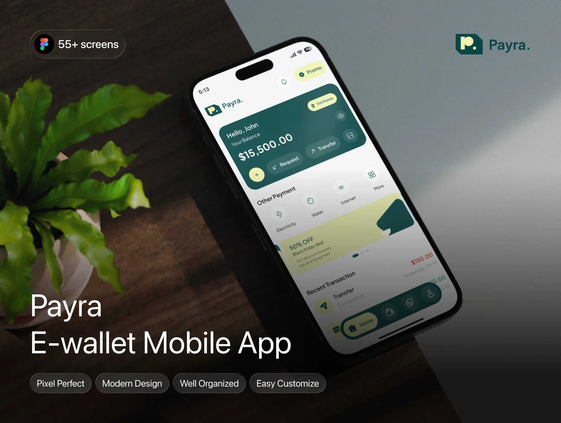 Payra - E-Wallet Mobile App