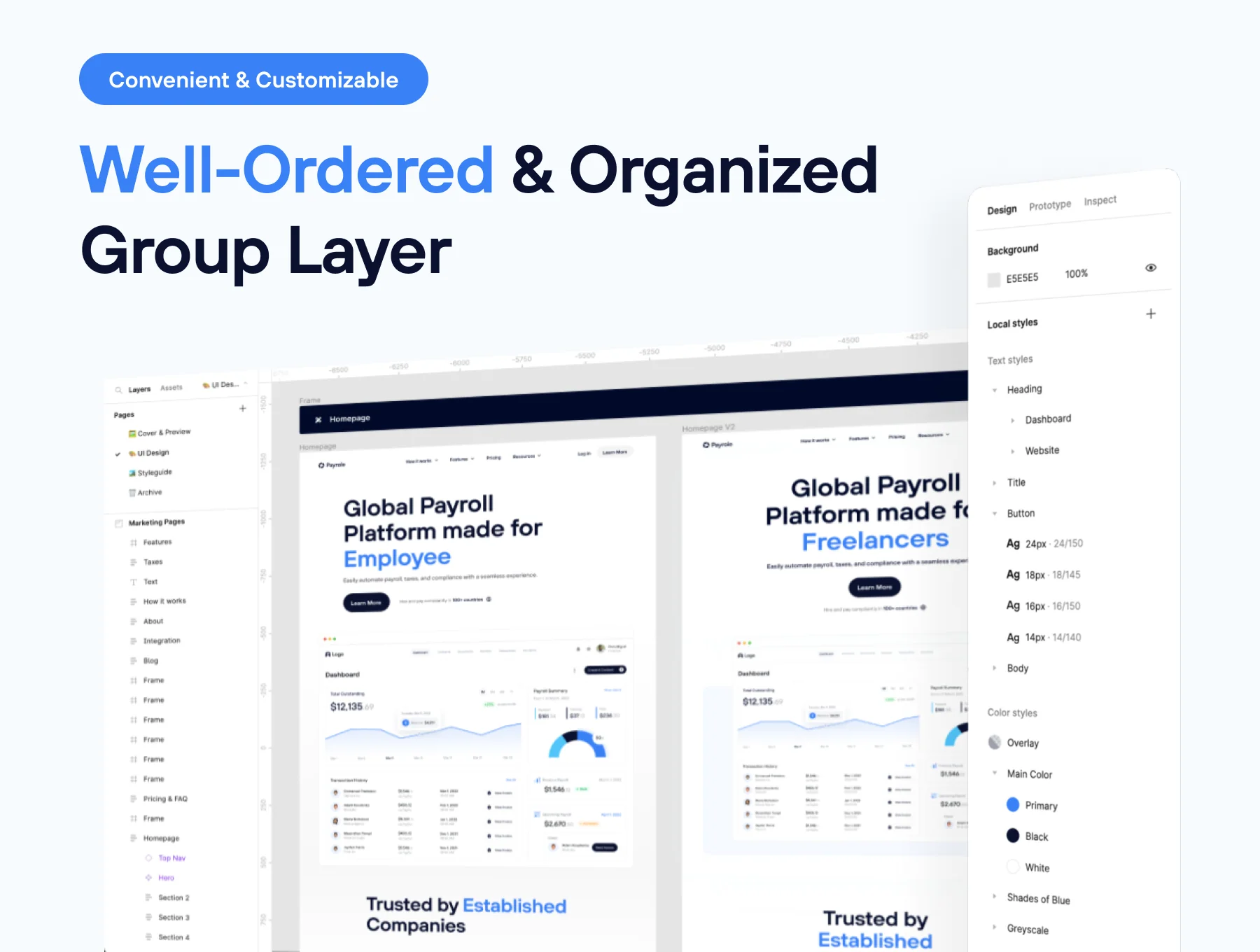 Payrole - Payroll Management Web UI Kit 8