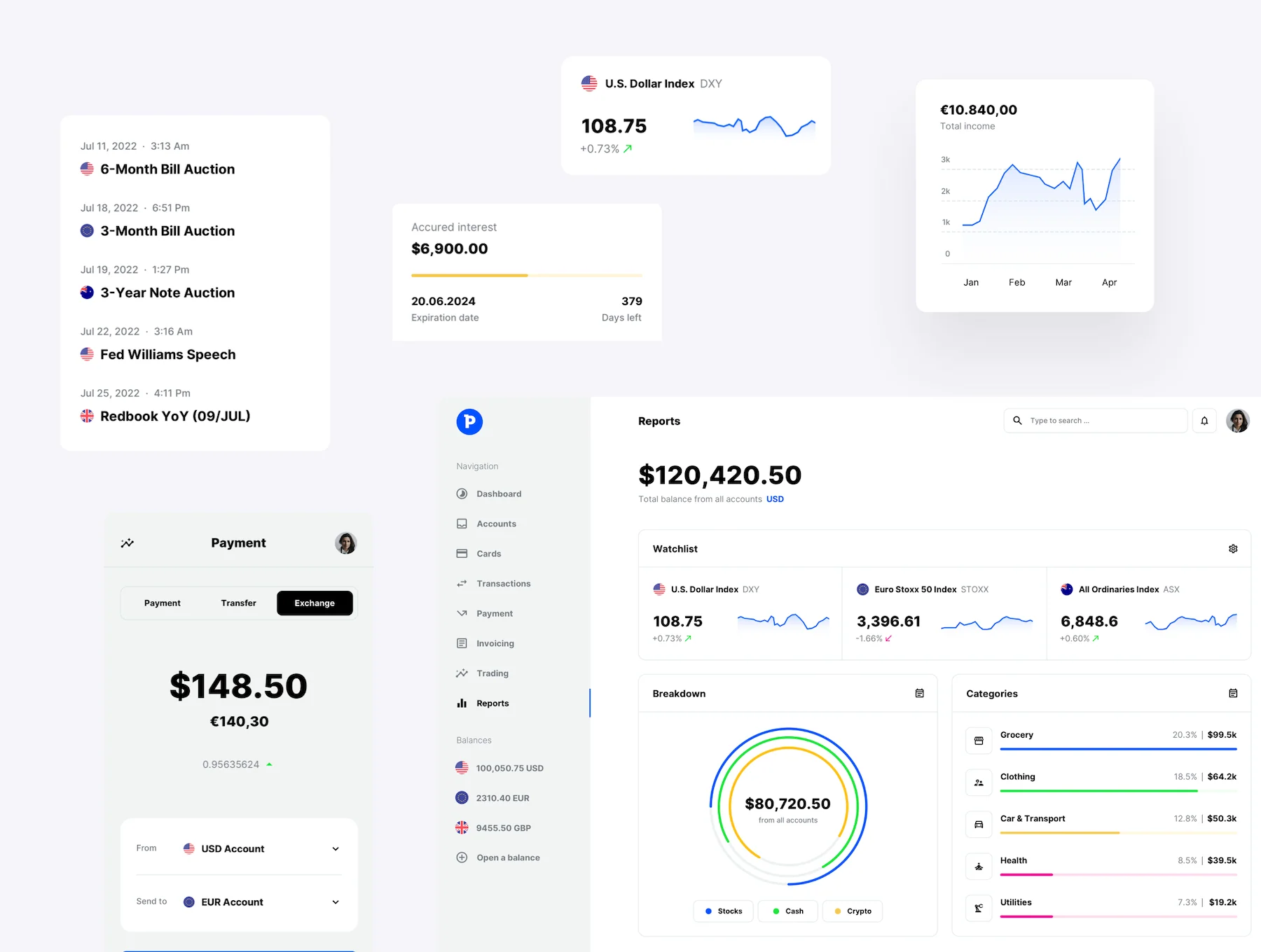 Paysa - UI kit for FinTech Startups, Banking, and Finance Apps 10