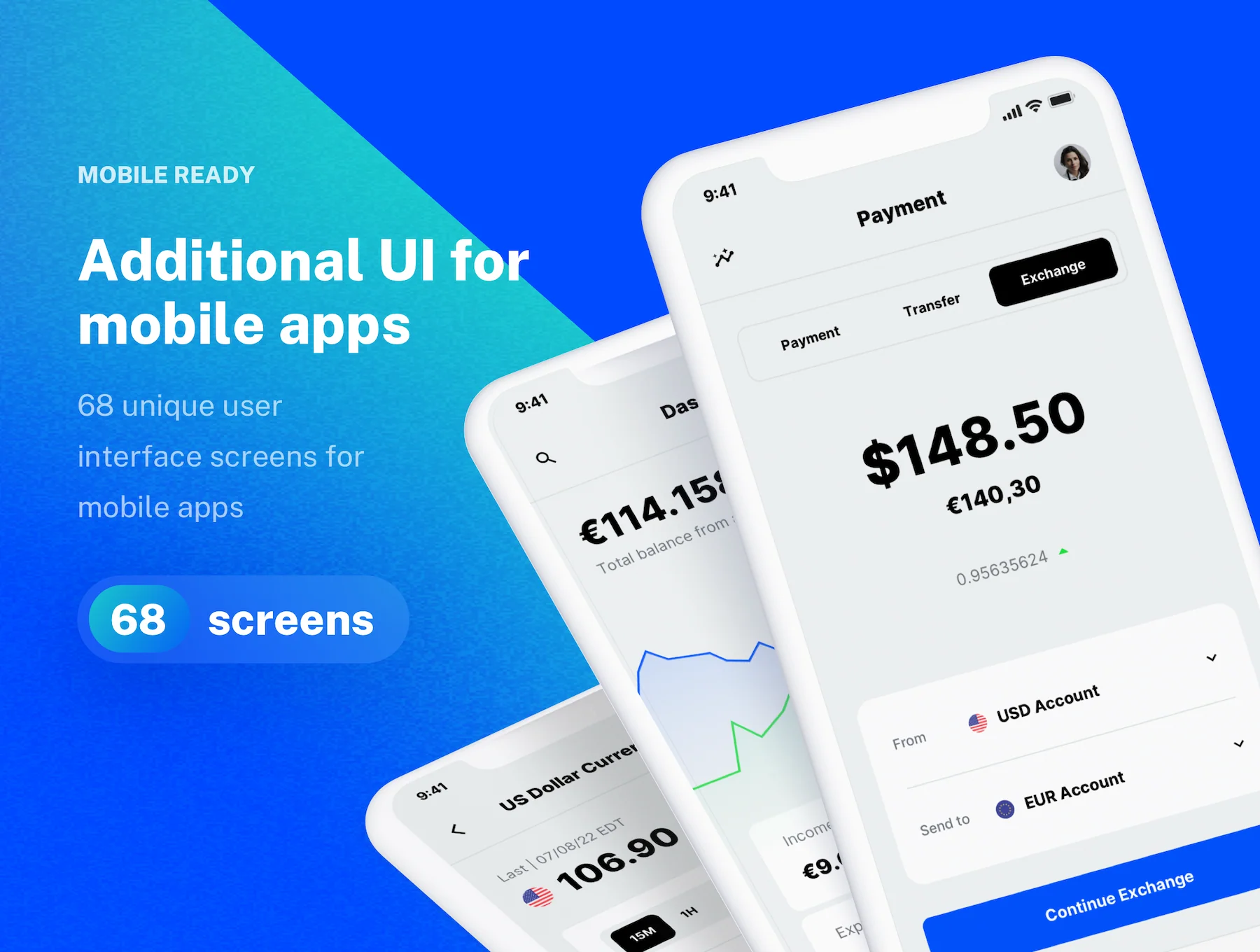 Paysa - UI kit for FinTech Startups, Banking, and Finance Apps 4