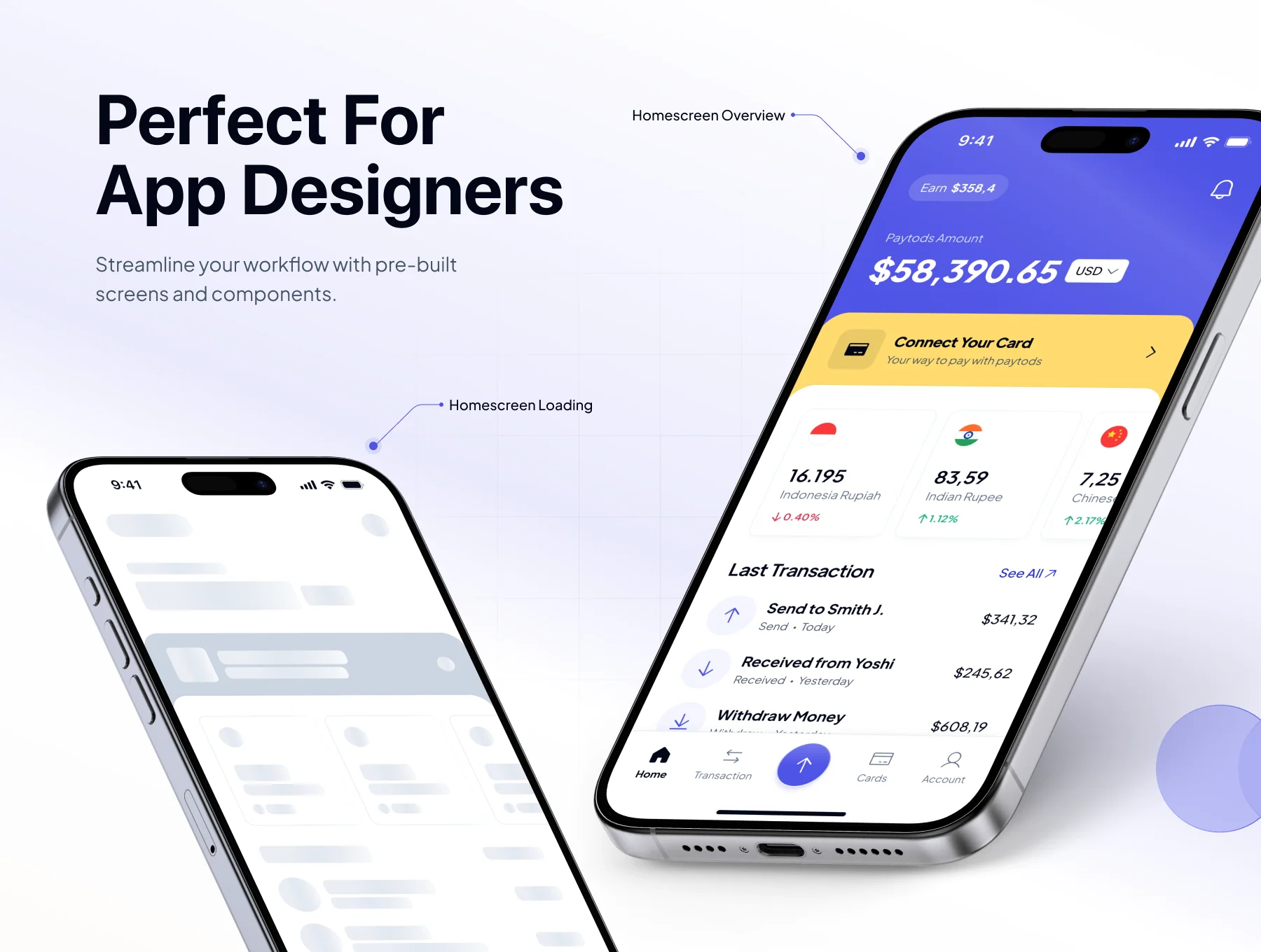 Paytods - Money Moving Mobile App UI Kits 5