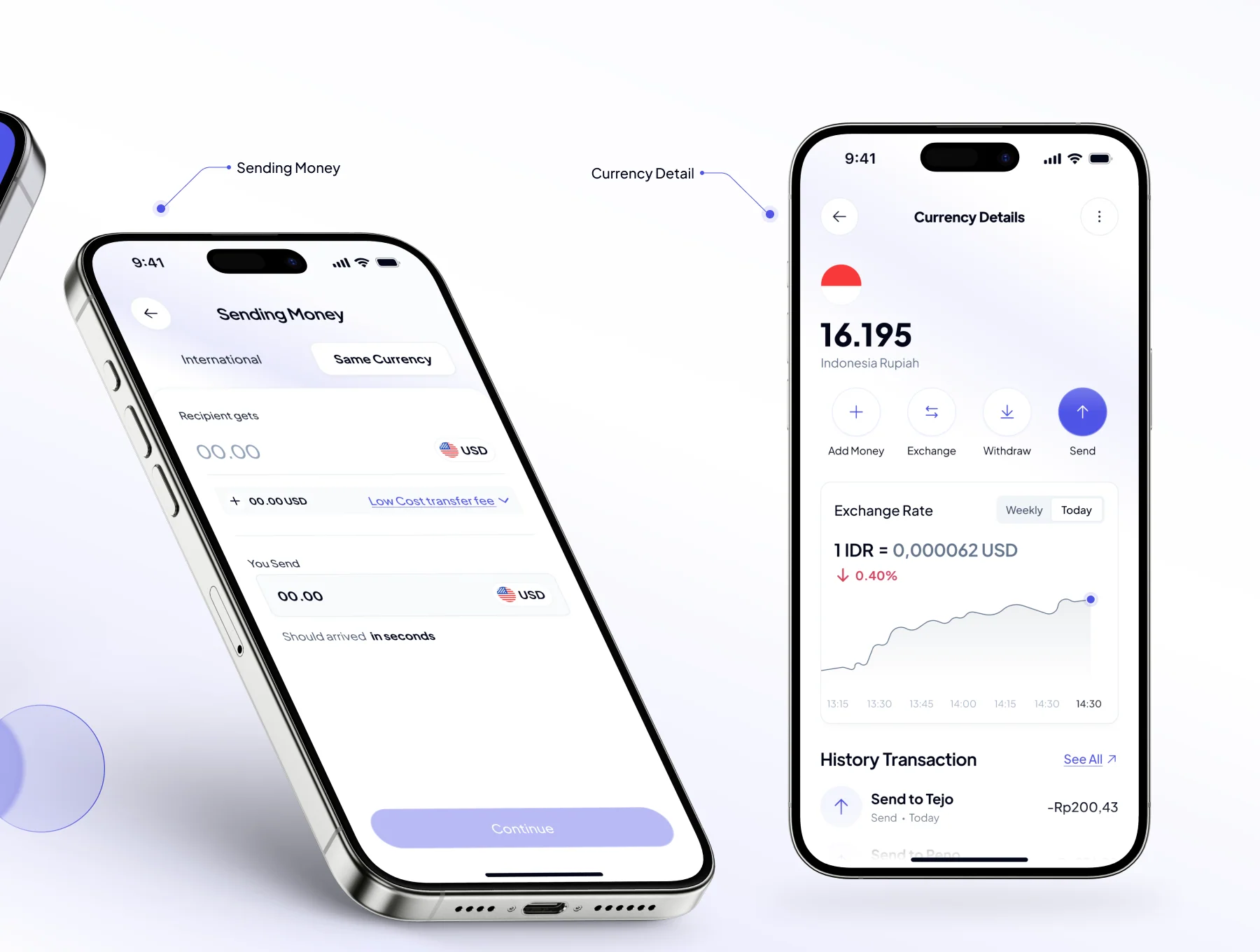 Paytods - Money Moving Mobile App UI Kits 6