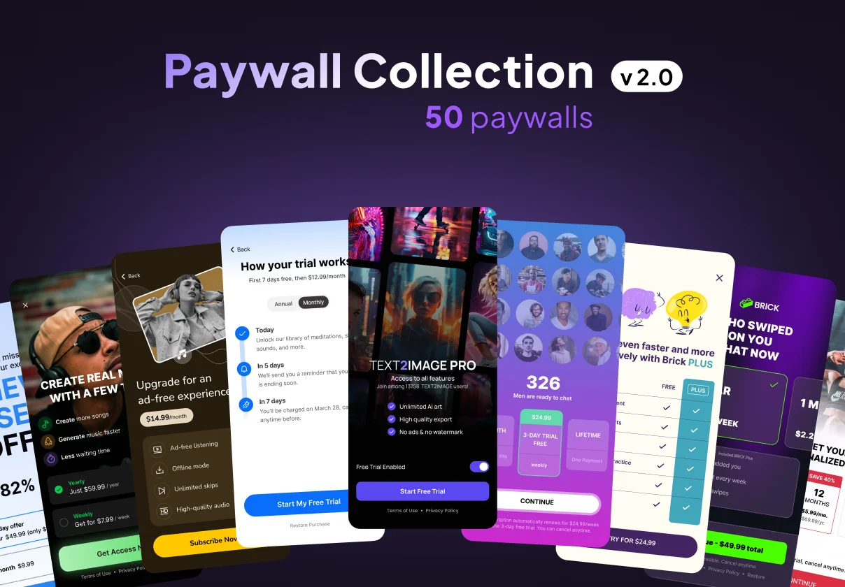 Paywall Collection v2.0