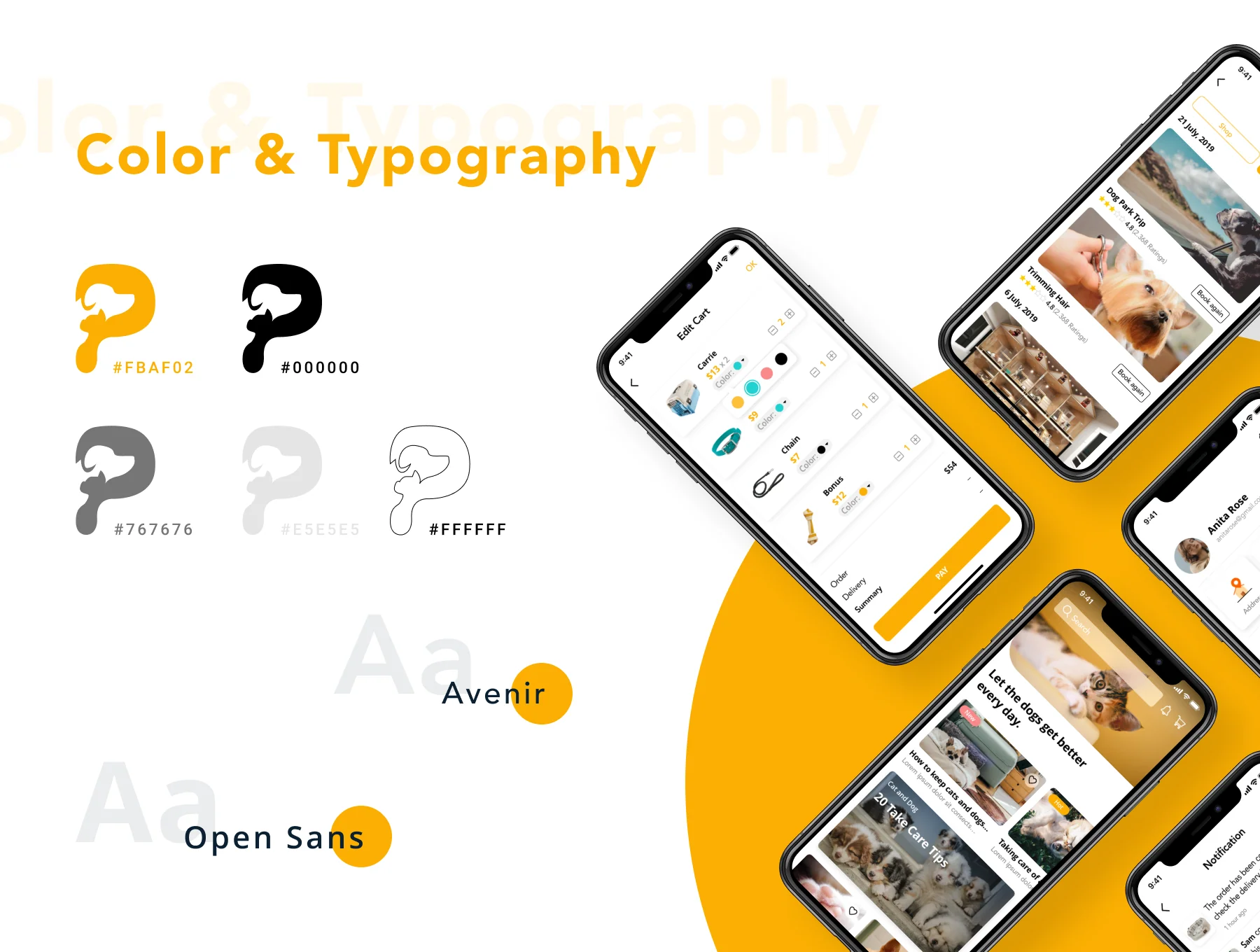 Pedoz - Pet Service App UI Kit 2