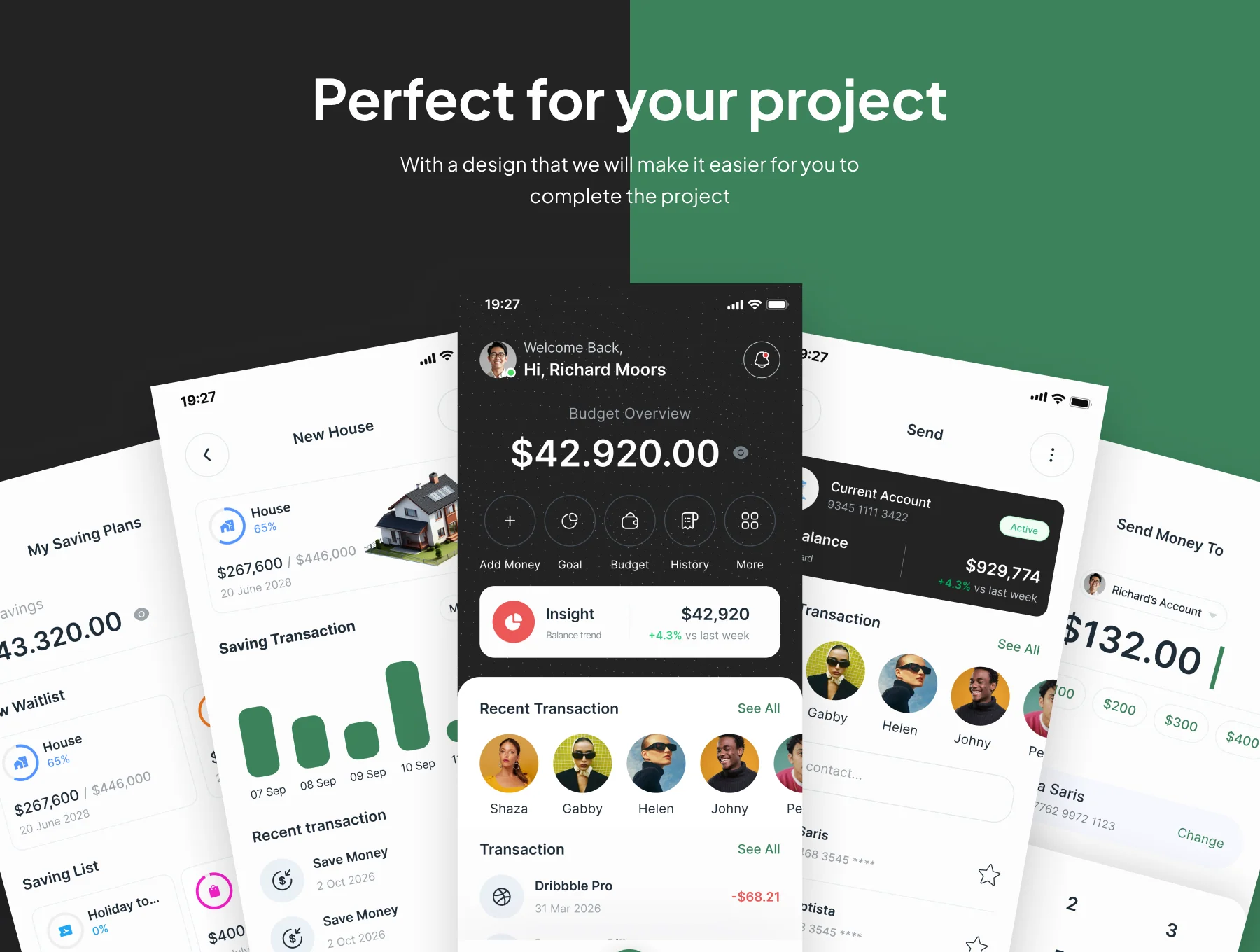Penny - Finance Mobile App Ui Kits 4