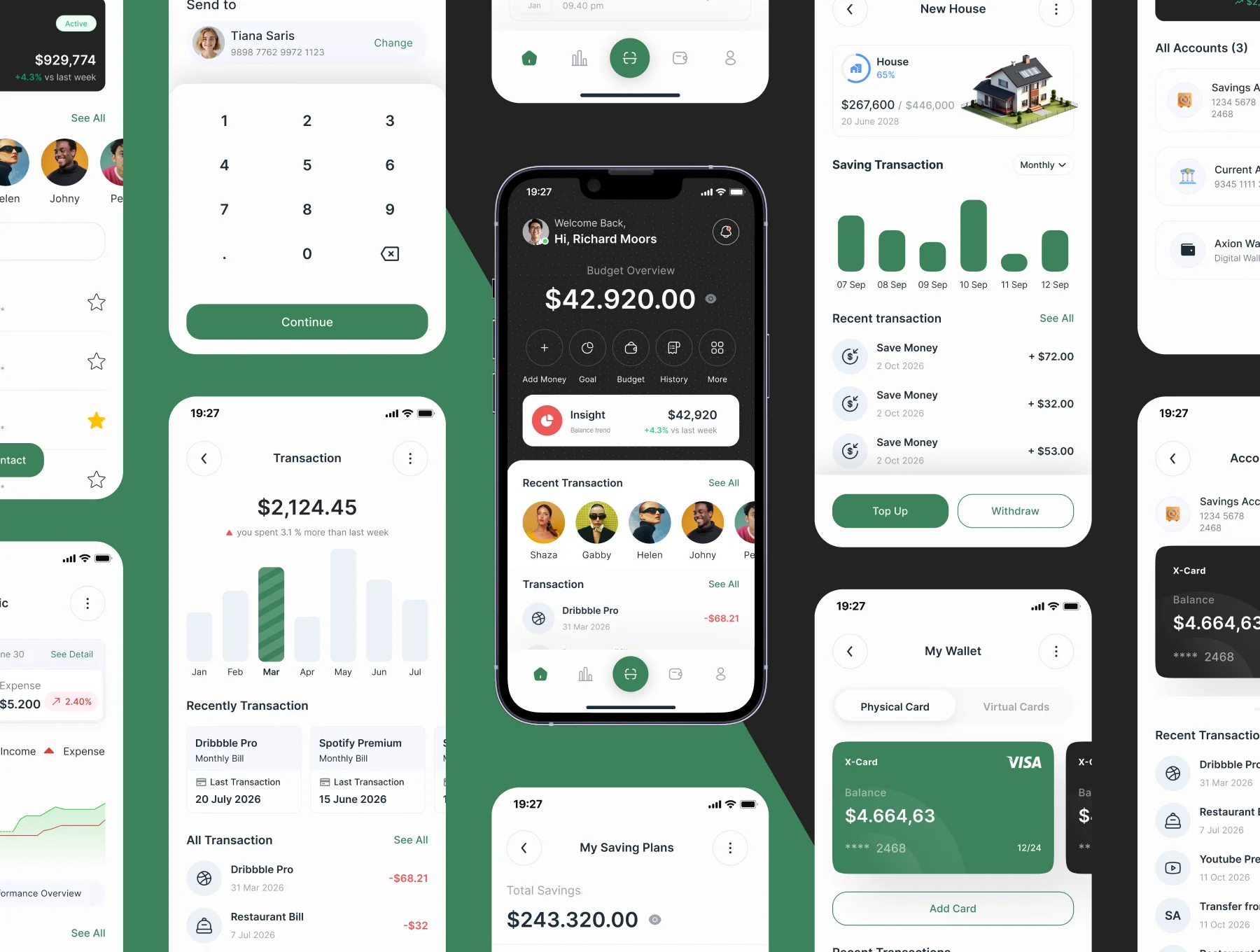 Penny - Finance Mobile App Ui Kits 5