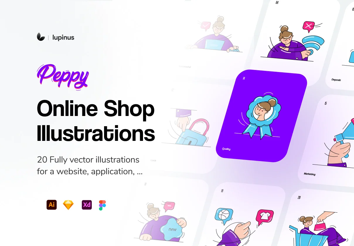 Peppy Illustration Kit